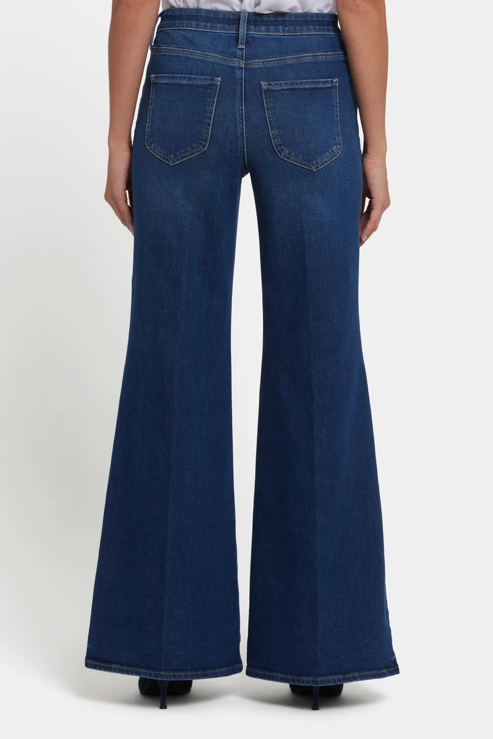NYDJ Mia Palazzo Jeans Vintage Lapis Blau