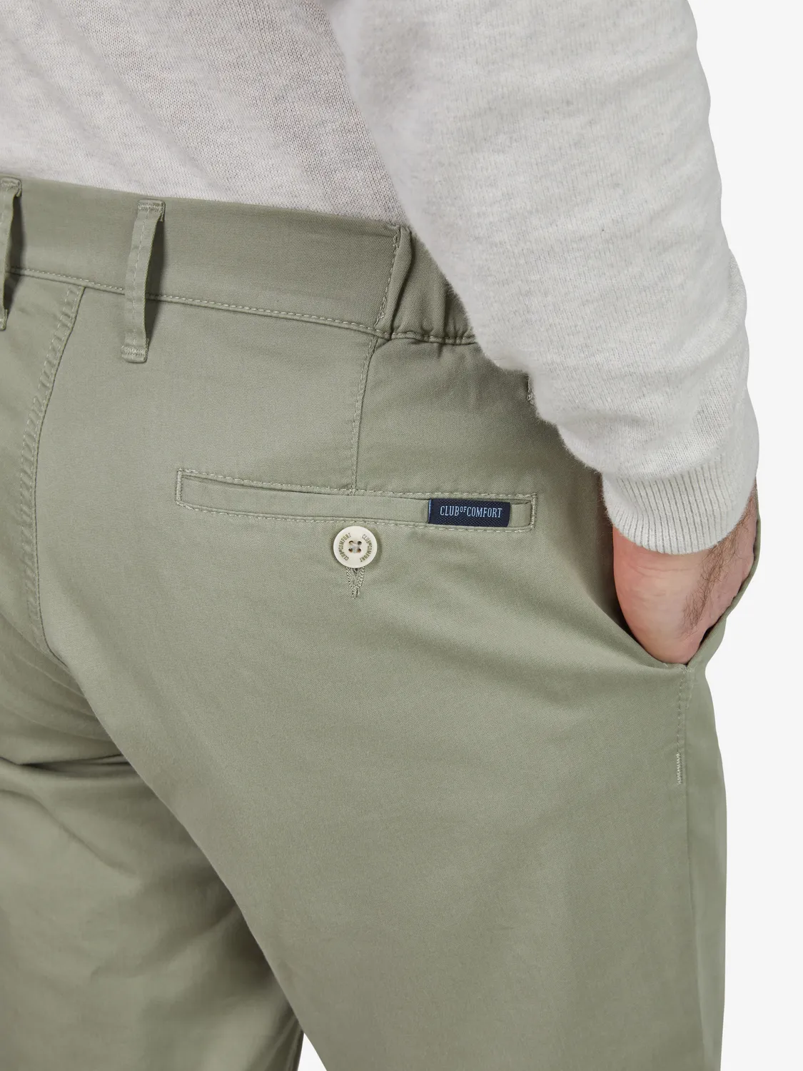 Club of Comfort Foxx 8170 Chino khaki Slim Fit
