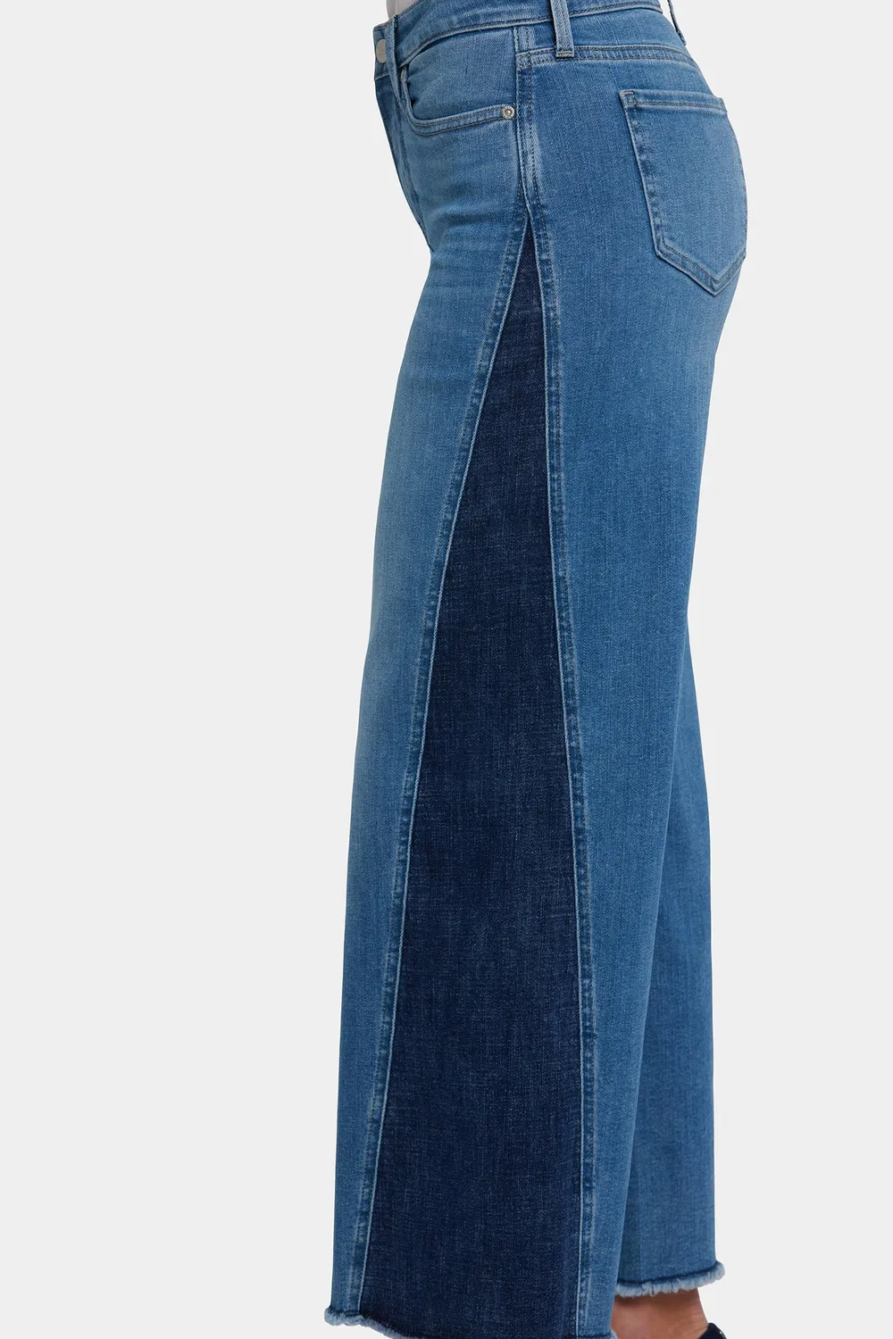 NYDJ Teresa Wide Leg Jeans Avenue Blue Kontrast