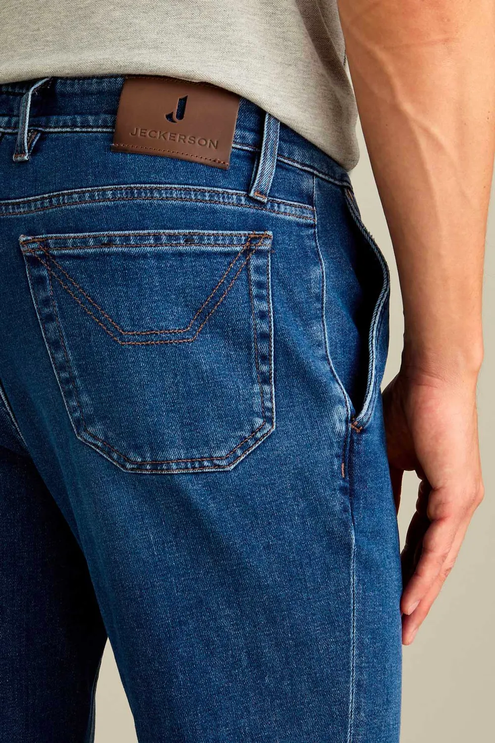 Jeckerson Julius Slim Fit Jeans dunkelblau Stretch