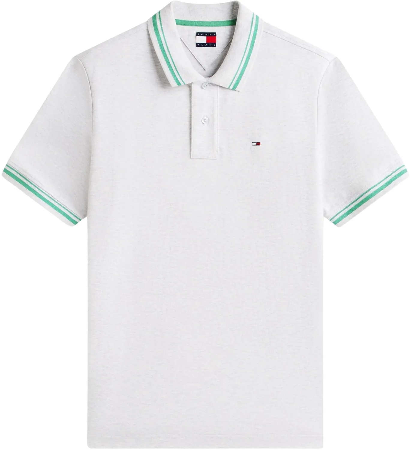 Tommy Jeans TJM Reg Tipped Polo Herren Poloshirt Baumwolle