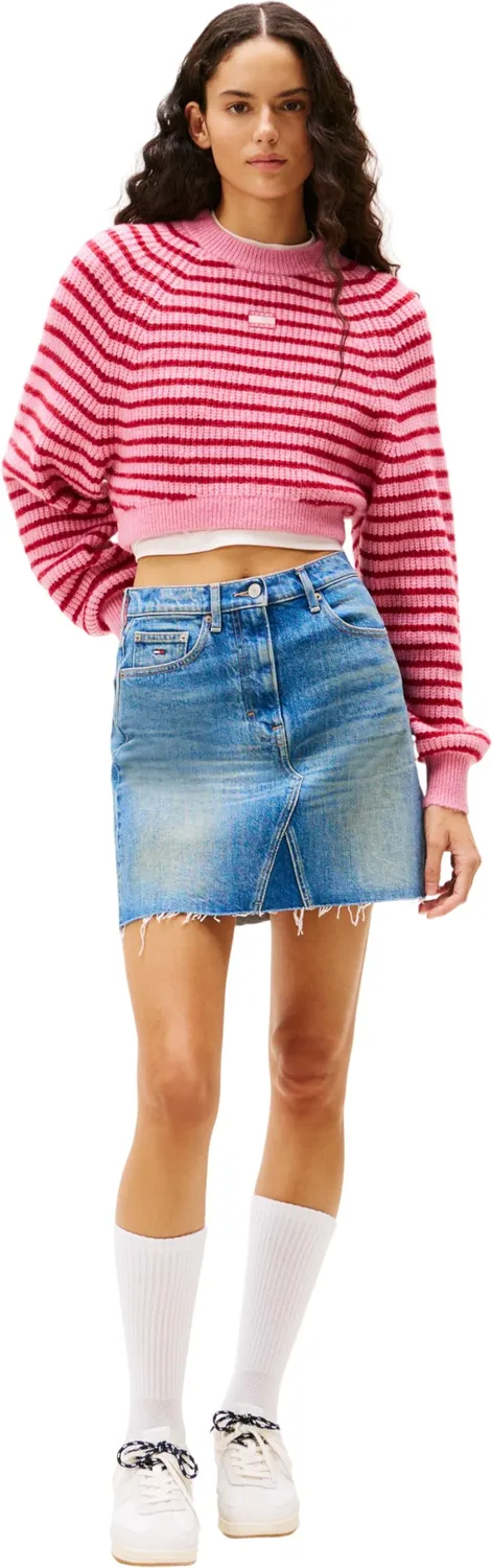Tommy Jeans Mom Jeansrock Damen 56 Denim Medium
