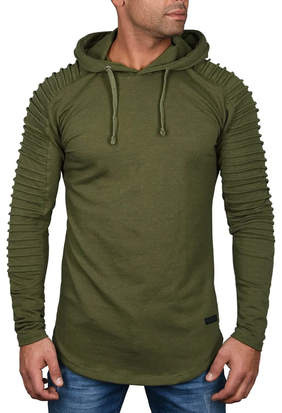 Alessandro Salvarini AS038 Biker Hoodie XL mit Kapuze