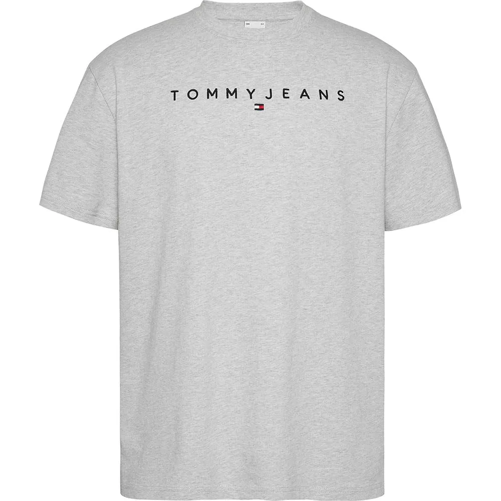 Tommy Jeans Reg Linear T-Shirt Herren Dunkelblau