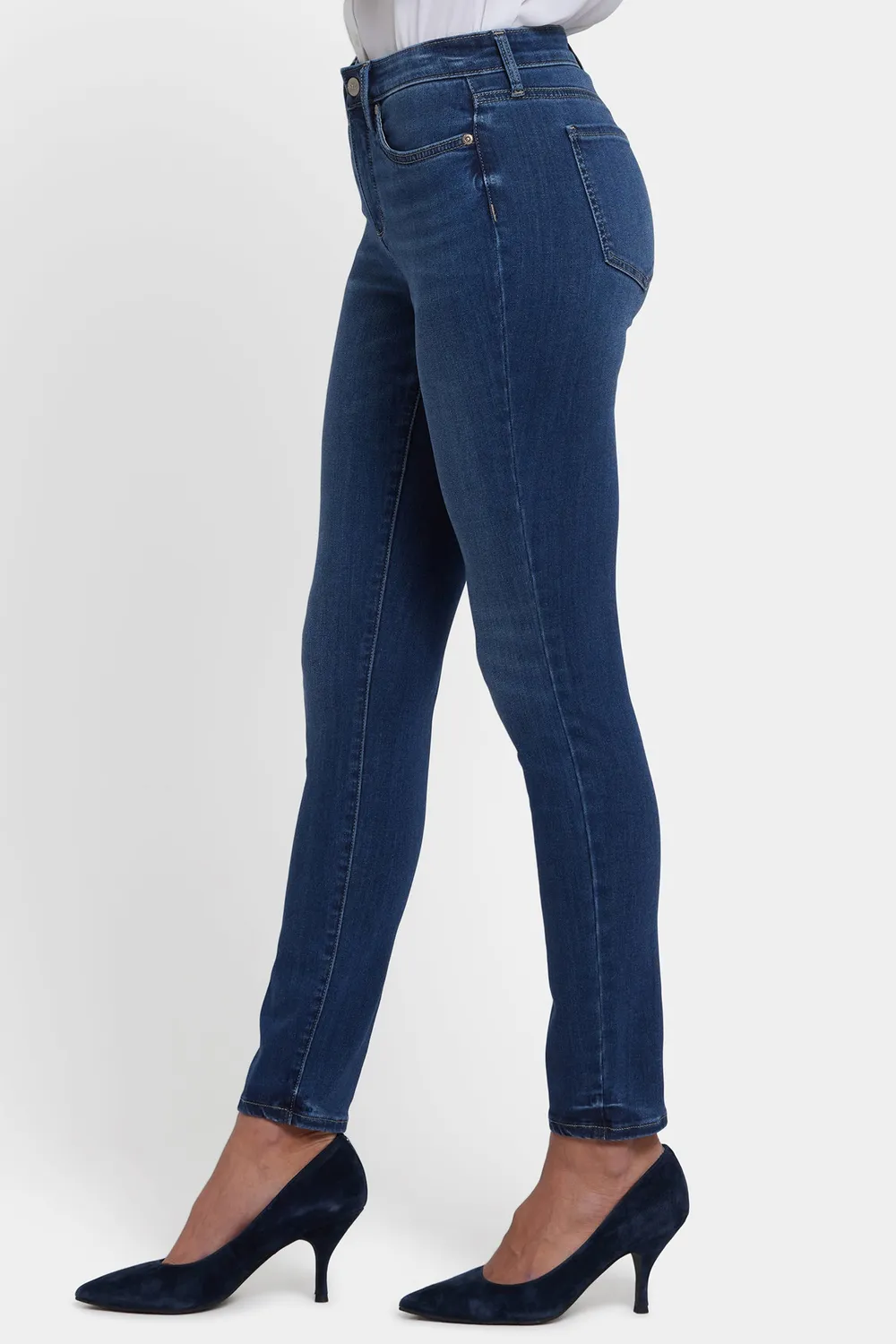 NYDJ Ami Skinny Petite Jeans Vintage Lapis stretch