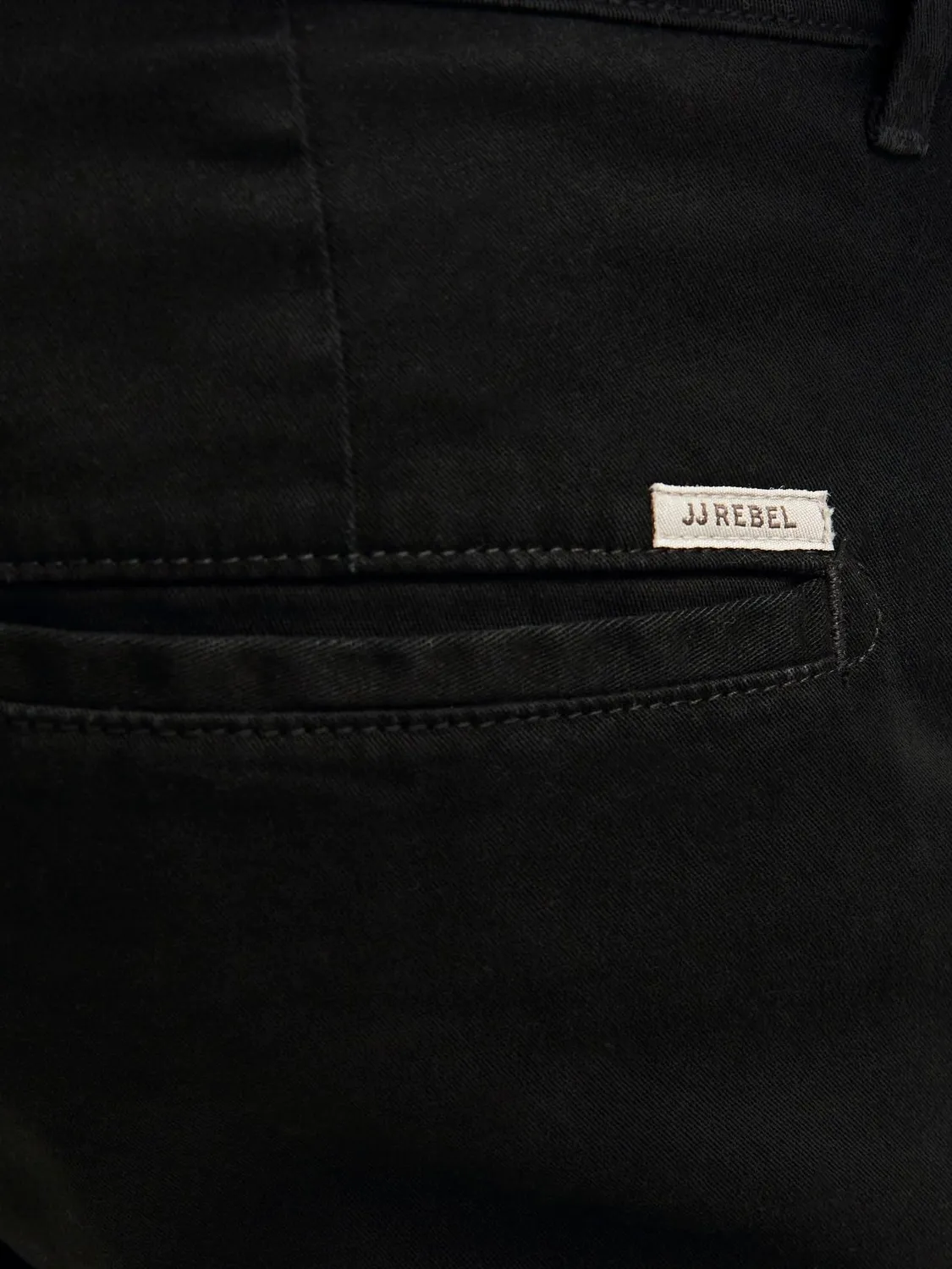 JJ Rebel Jrebmichael Slim Sharp Chino Schwarz 28/30