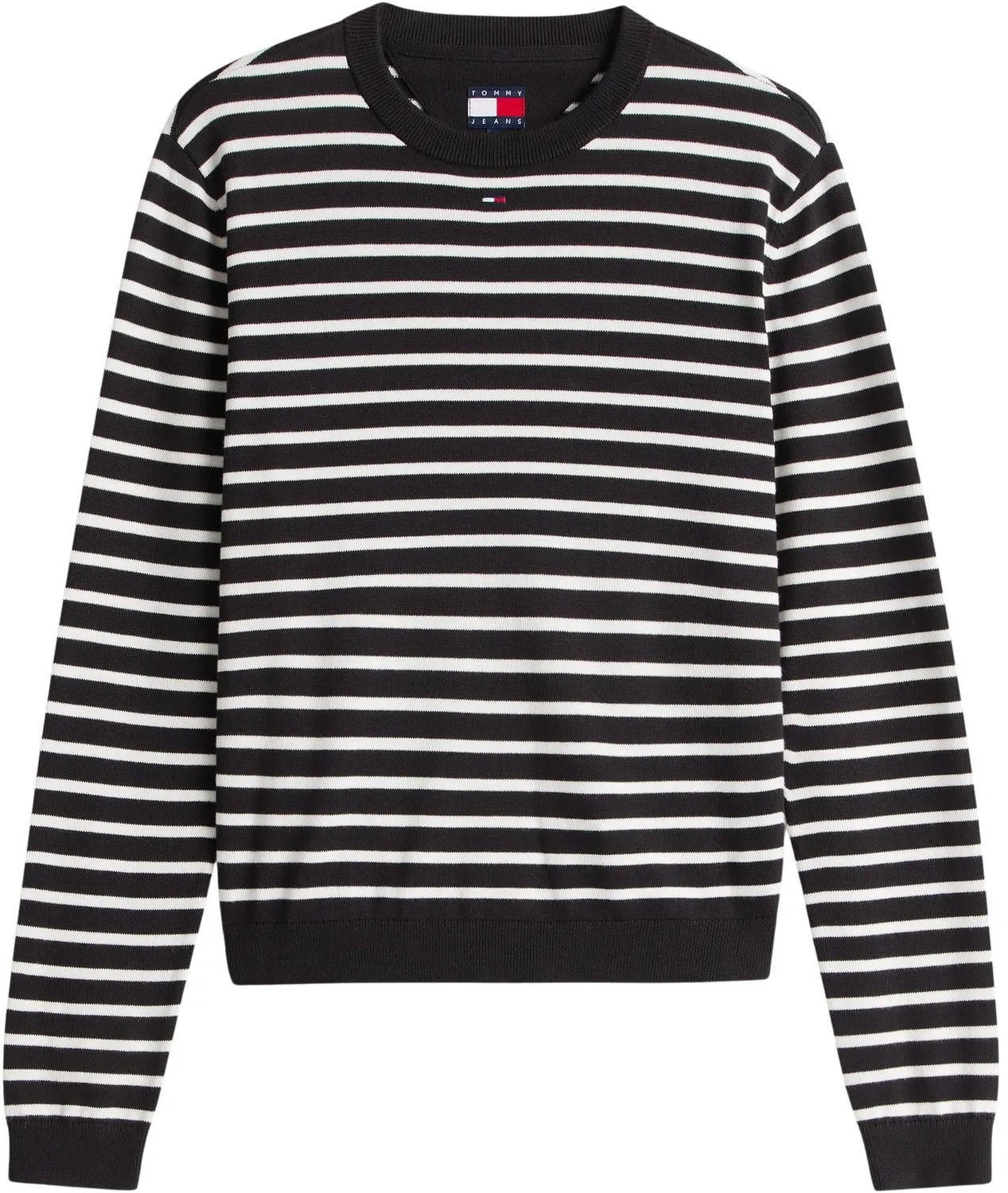 Tommy Jeans Essential Crew Pullover Damen Baumwolle