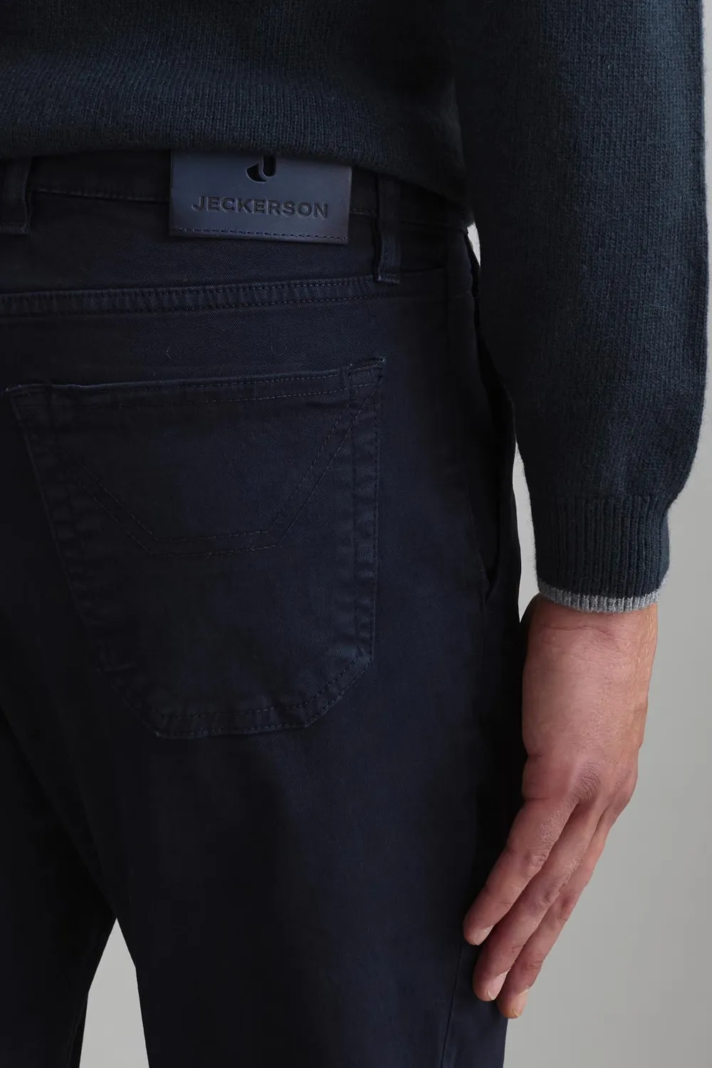 Jeckerson Julius Slim Fit Herren Chino Dunkelblau