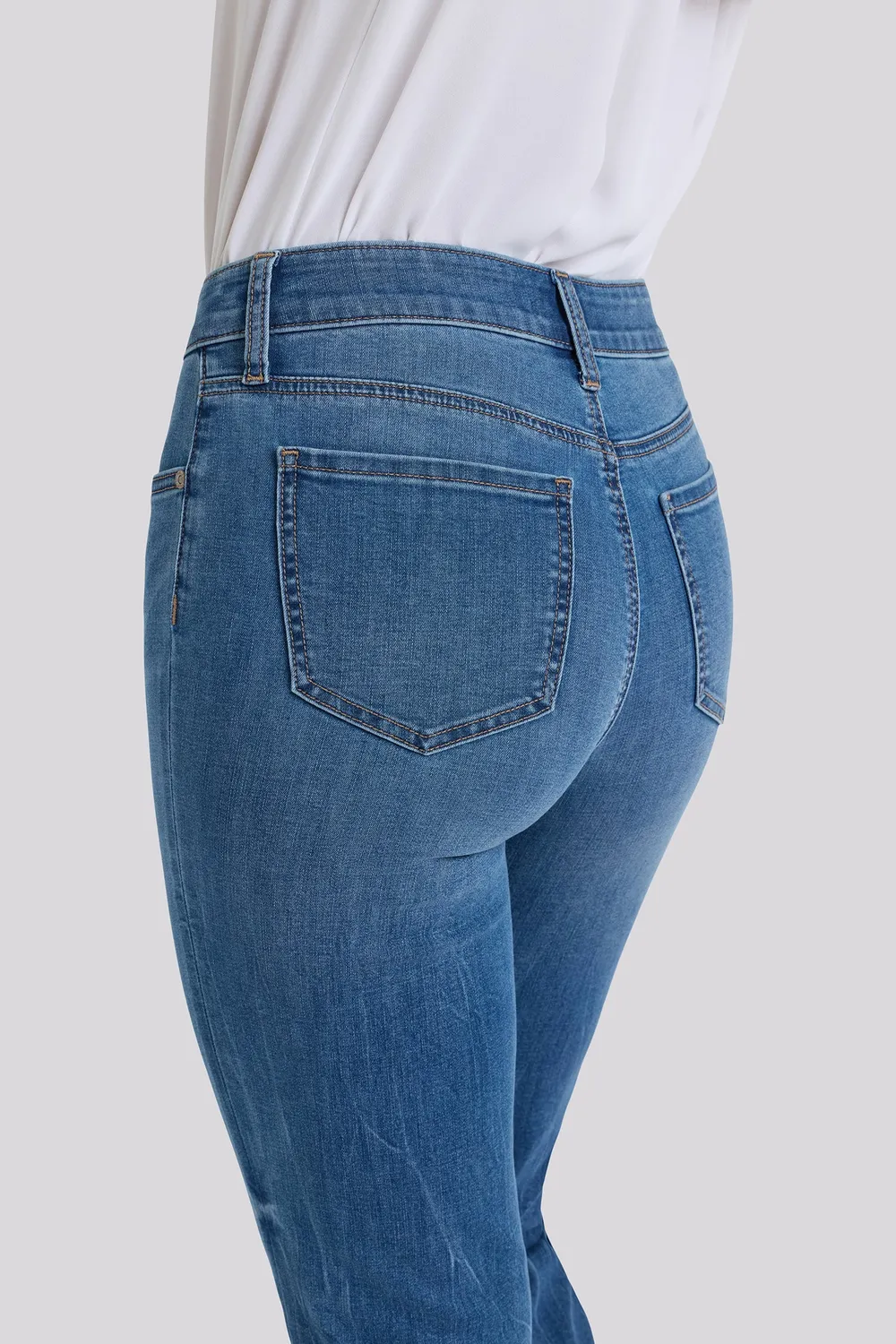 NYDJ Marilyn Straight Crop Jeans Wild River Indigo