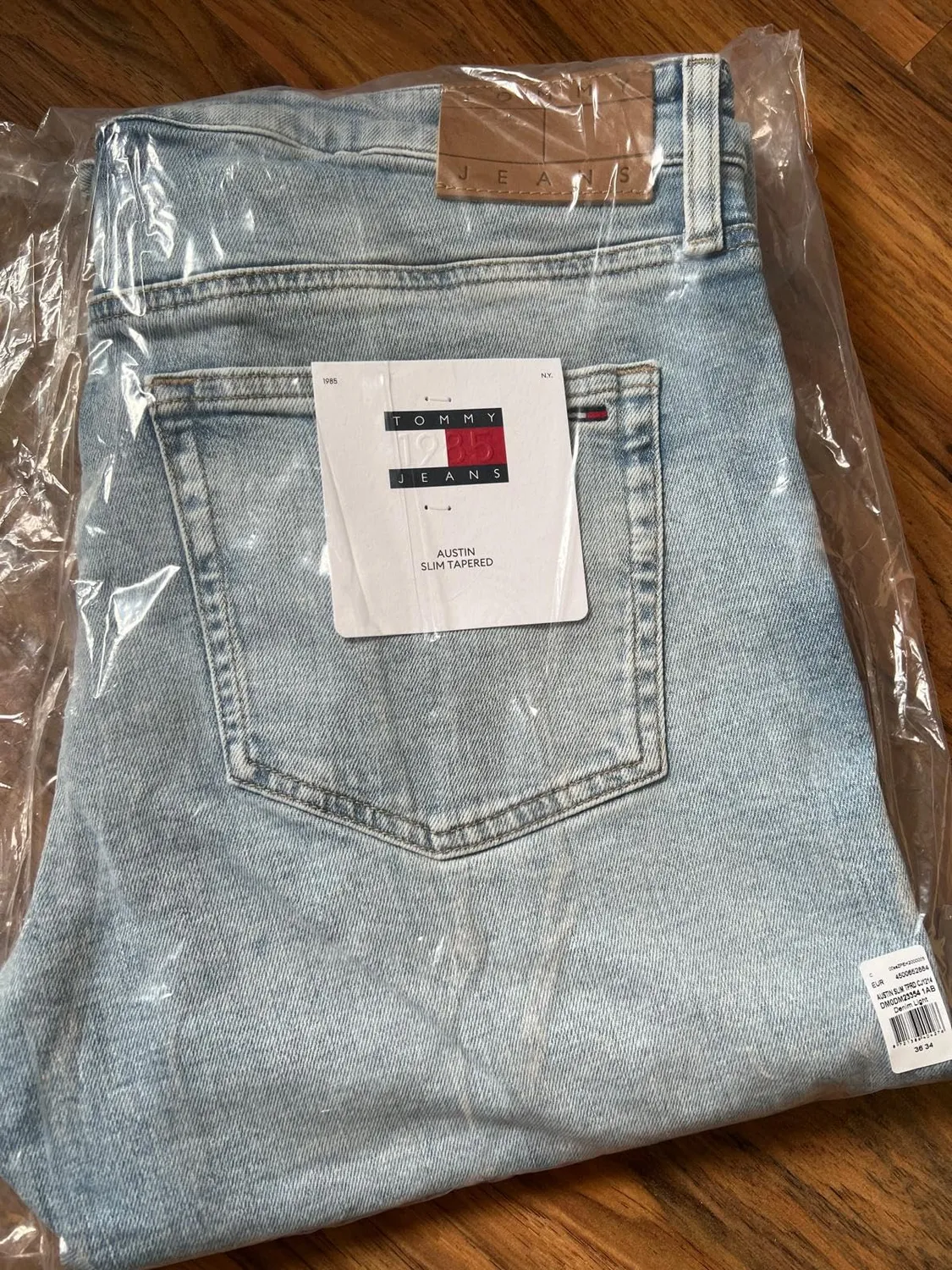 Tommy Jeans Austin Slim CJ1214 DM0DM23354 Jeans Denim cropped