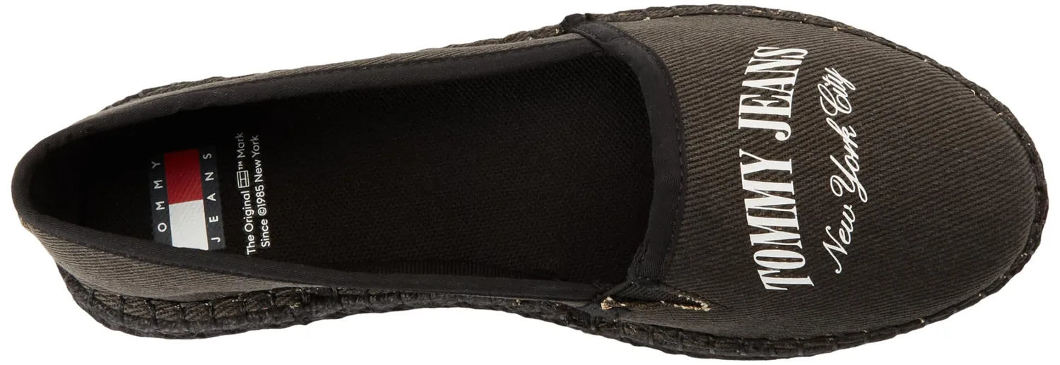 Tommy Jeans Espadrilles Stoffschuhe Schwarz 39