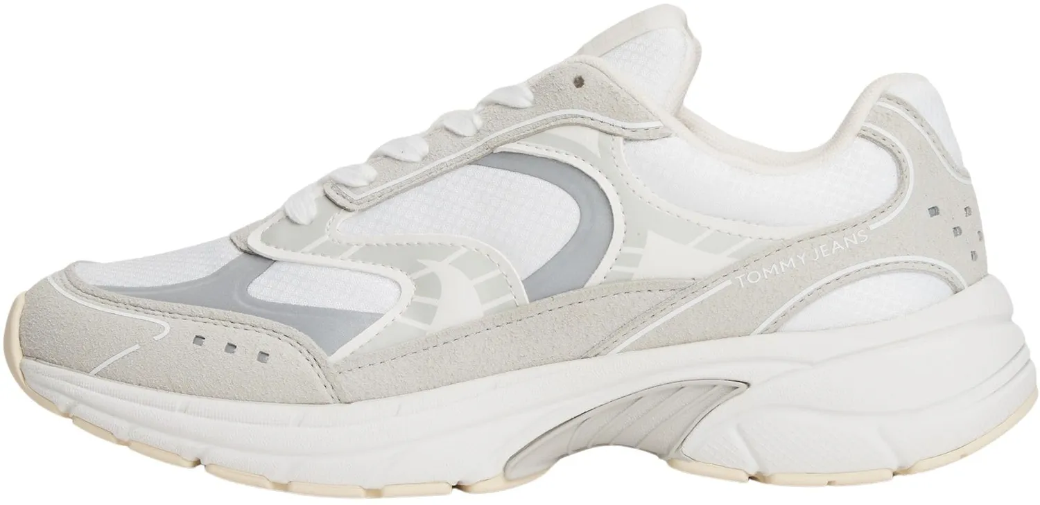 Tommy Jeans Archive 25 Low Top Sneaker Damen Weiß