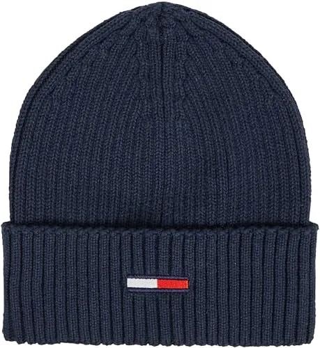 Tommy Jeans Flag Rib Beanie Strickmütze Wintermütze
