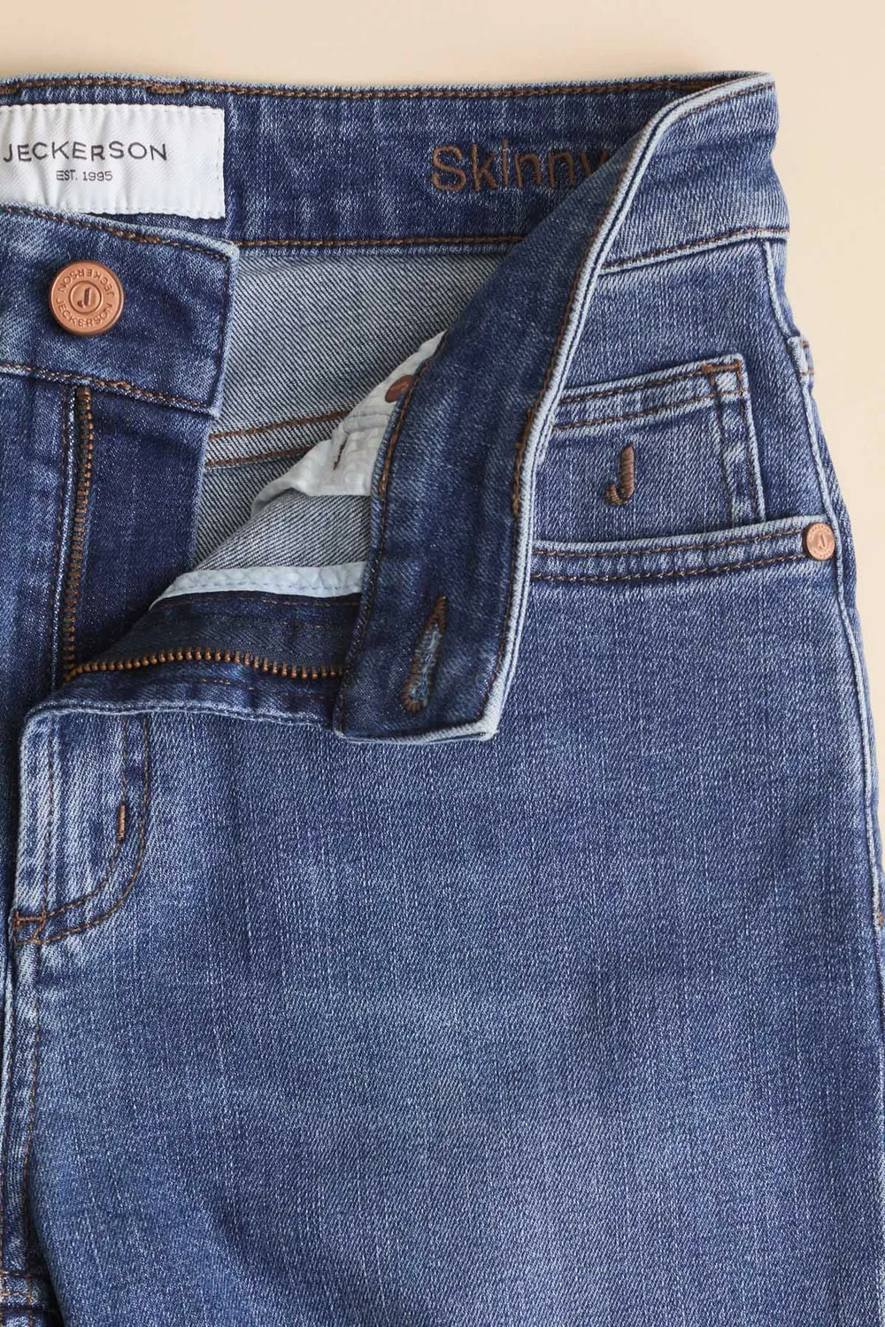 Jeckerson Juliette Jeans Damen mittelblau Skinny Stretch