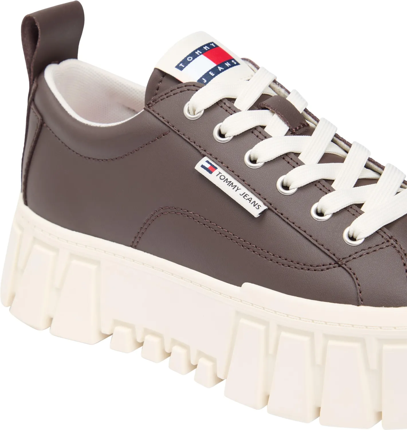 Tommy Jeans TJW EN0EN03008 Flatform Sneaker Braun 40