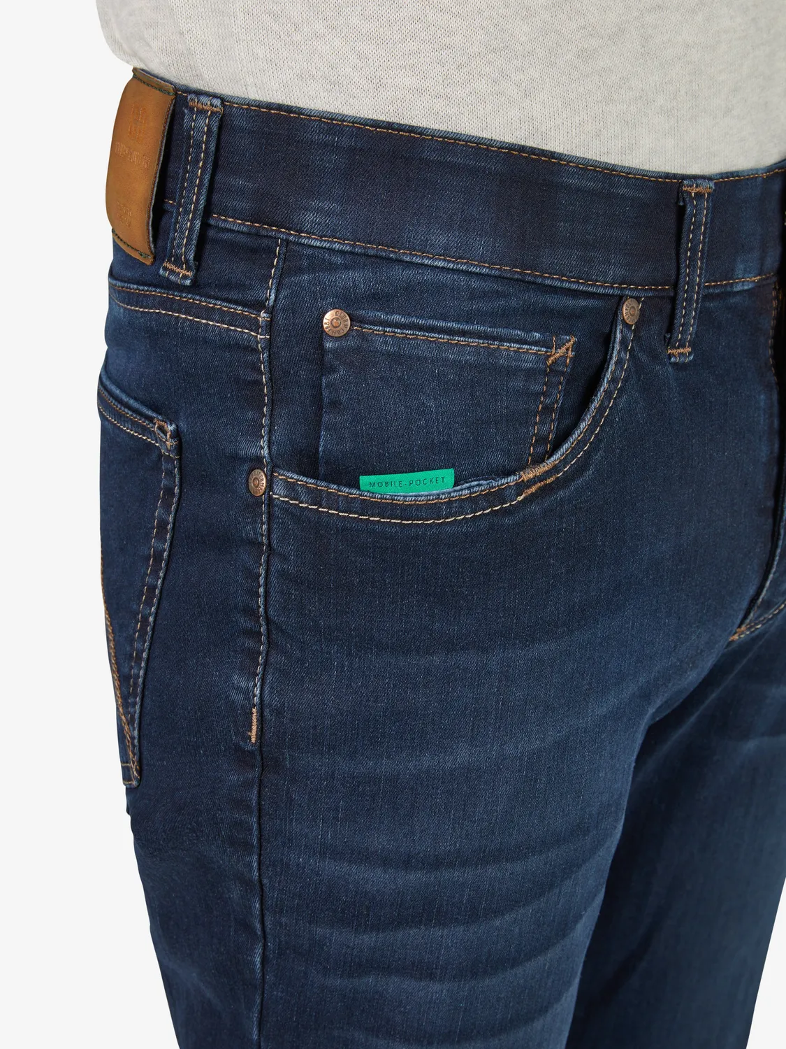 Club of Comfort Alex 7915 Jeans dunkelblau Tapered Fit