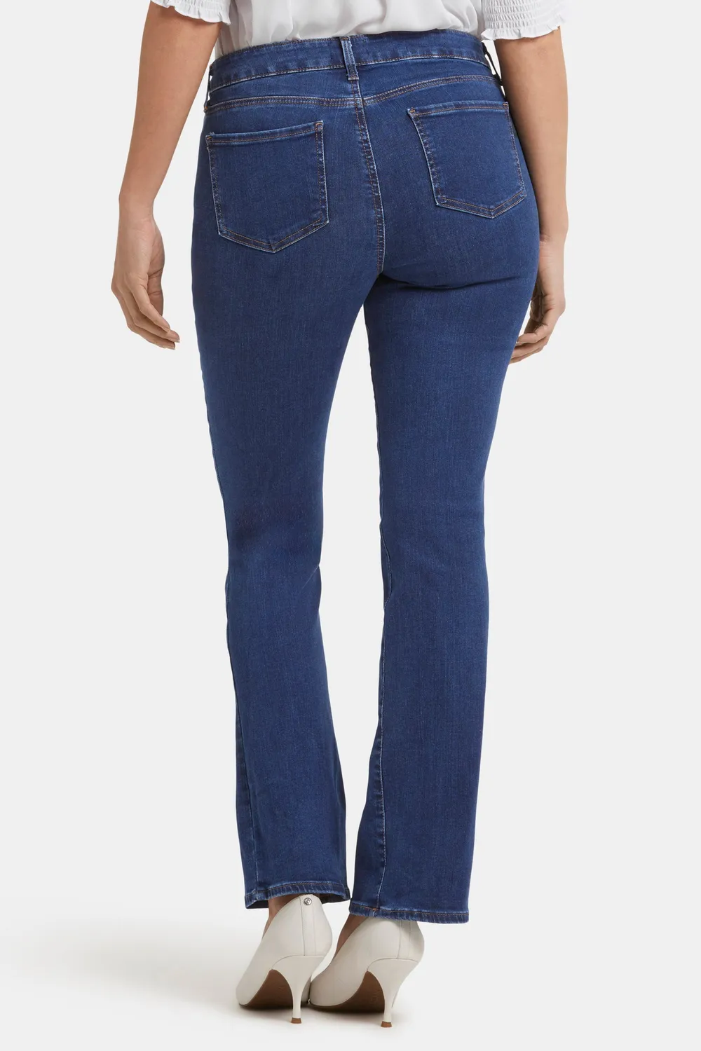 NYDJ Barbara Bootcut Jeans Quinn blaumittel