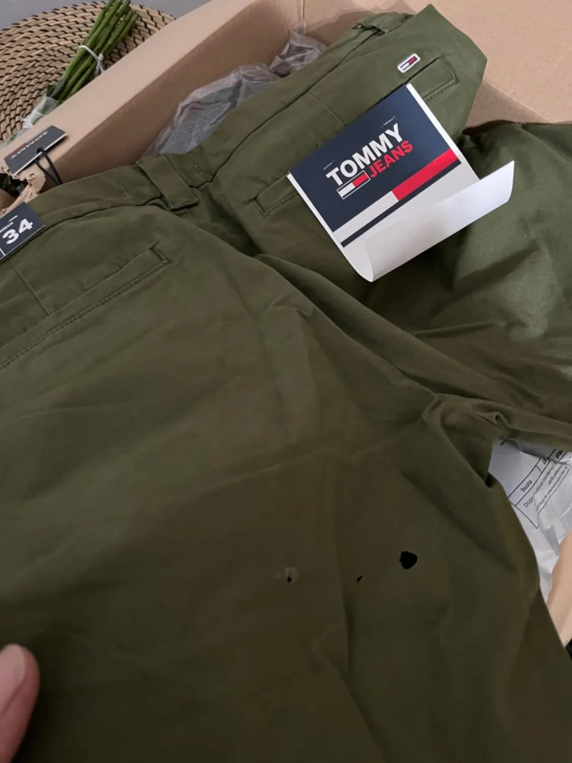 Tommy Jeans Austin Chino Herren 34W/36L mit Stretch
