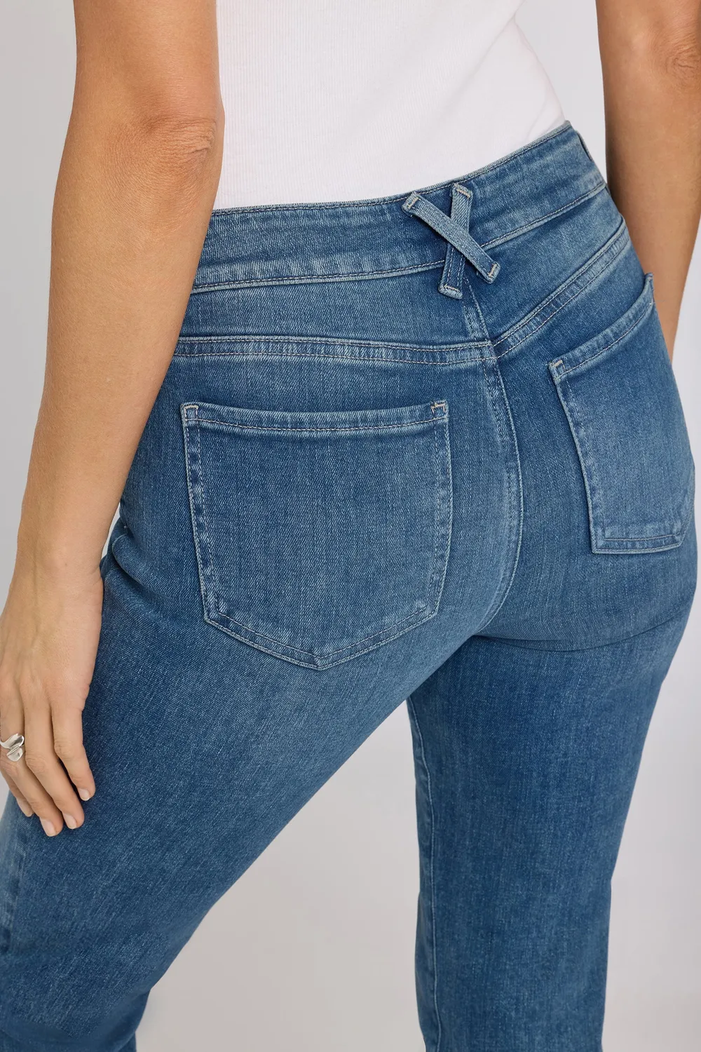 NYDJ Sheri Slim Straight Jeans Breezy Palms 30"