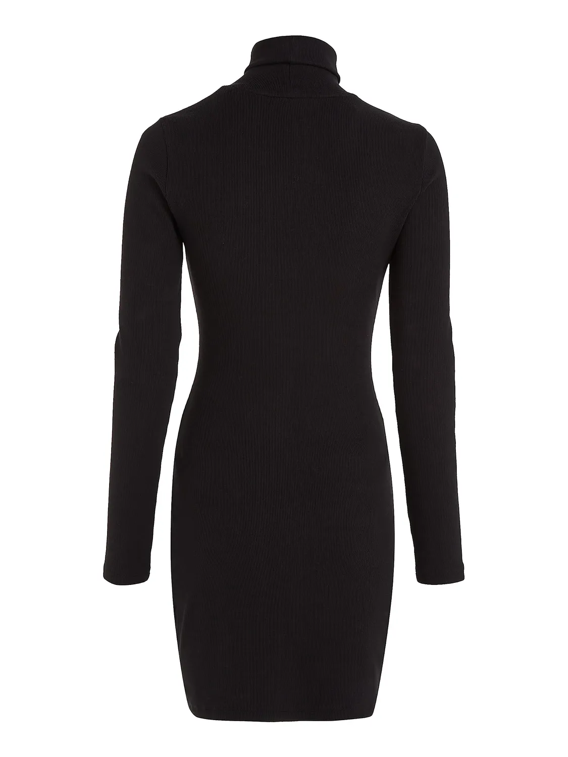 Tommy Jeans Bodycon Kleid Minikleid Schwarz figurbetont