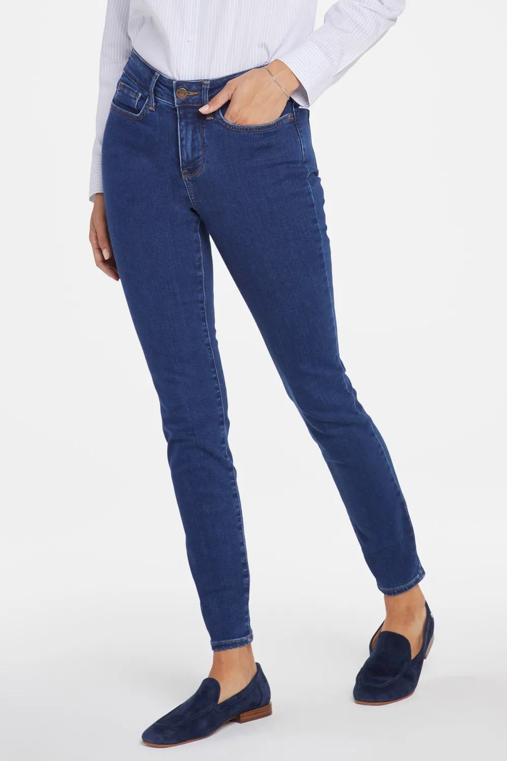 NYDJ Ami Skinny Petite Jeans Quinn formend