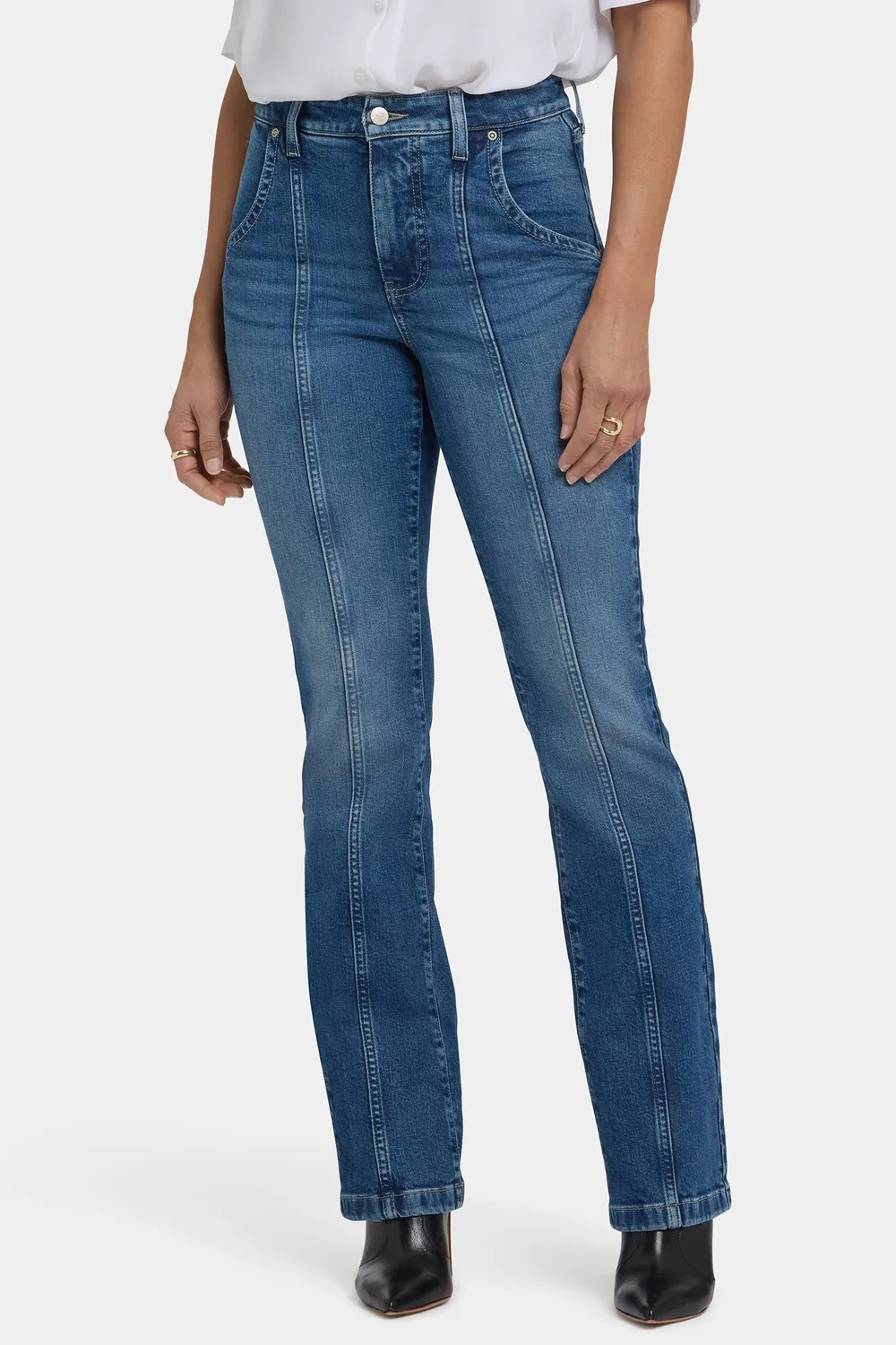 NYDJ Billie Mini Bootcut Jeans Romantic Indigo