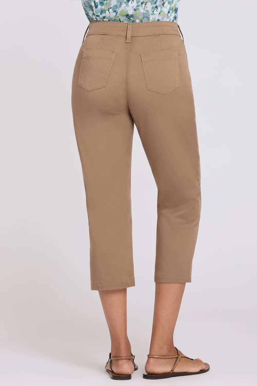 NYDJ Utility Pants Hose Toasted Coconut Twill