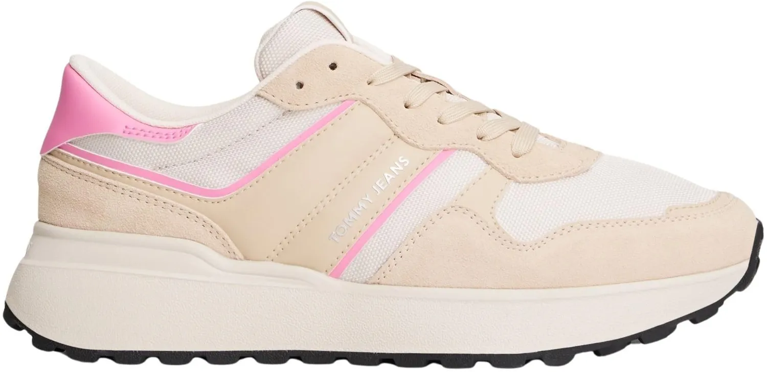 Tommy Jeans Runner Sneaker Beige Damen 38 sportlich