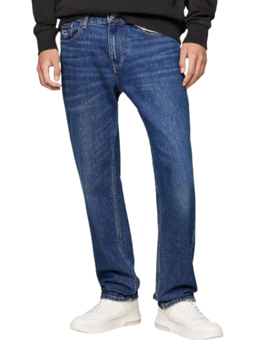 Tommy Jeans Ryan Regular Straight Jeans 38W/36L Dunkelblau