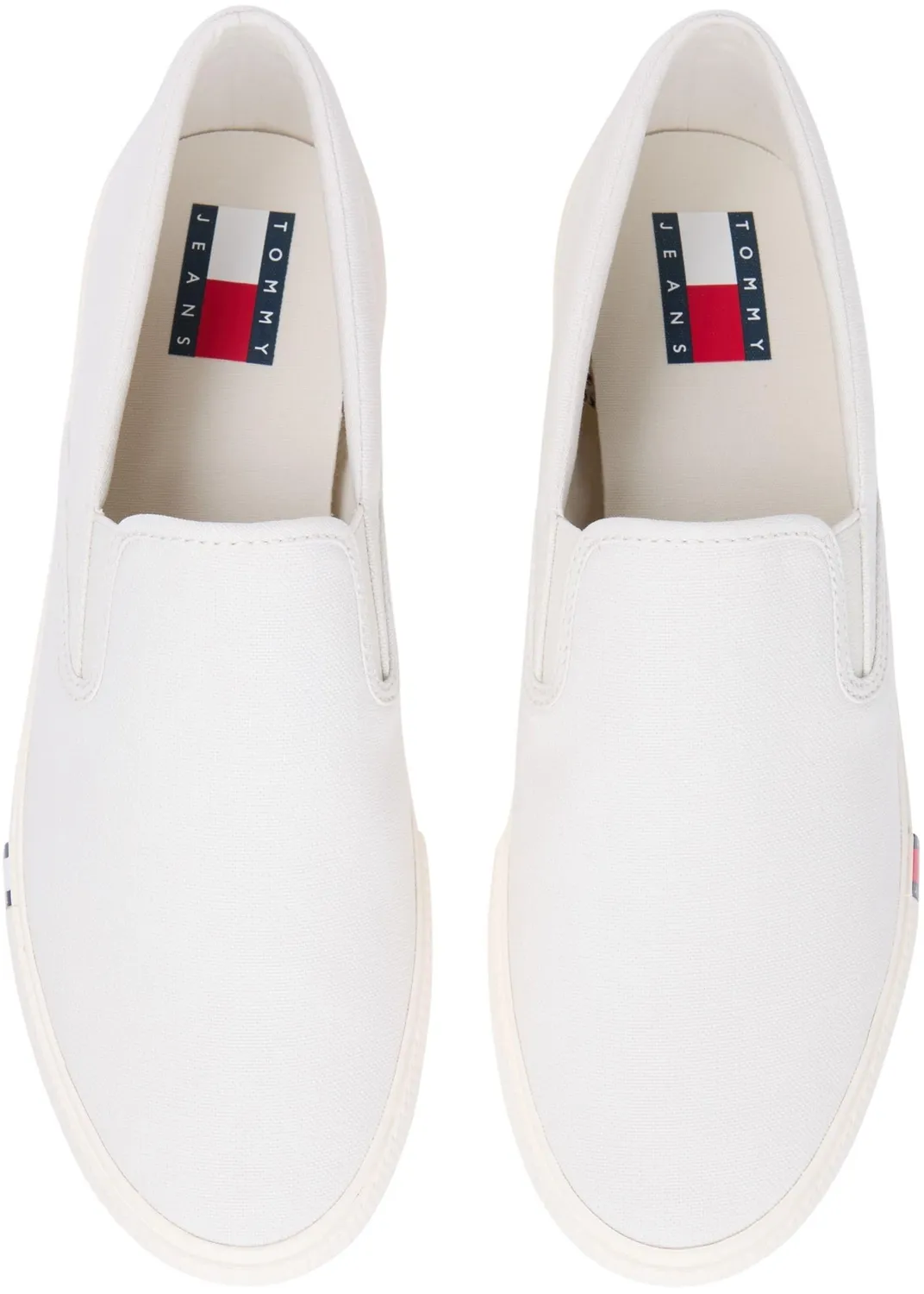 Tommy Jeans Archive Vulc Y2K Slip On EM0EM01675 Sneaker 46 Weiß