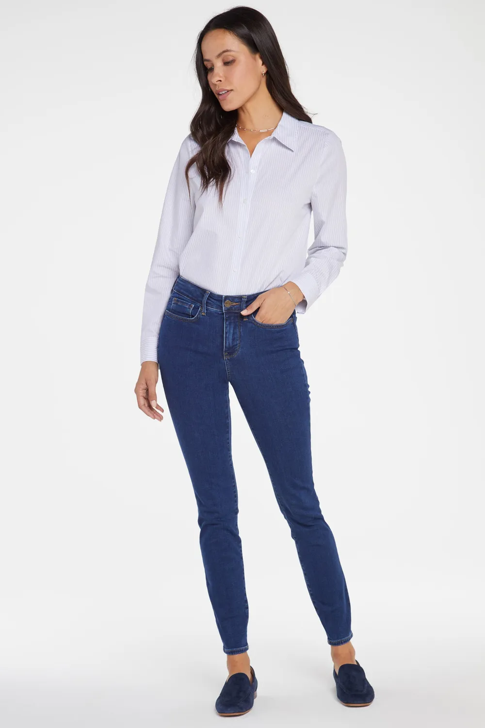 NYDJ Ami Skinny Petite Jeans Quinn formend
