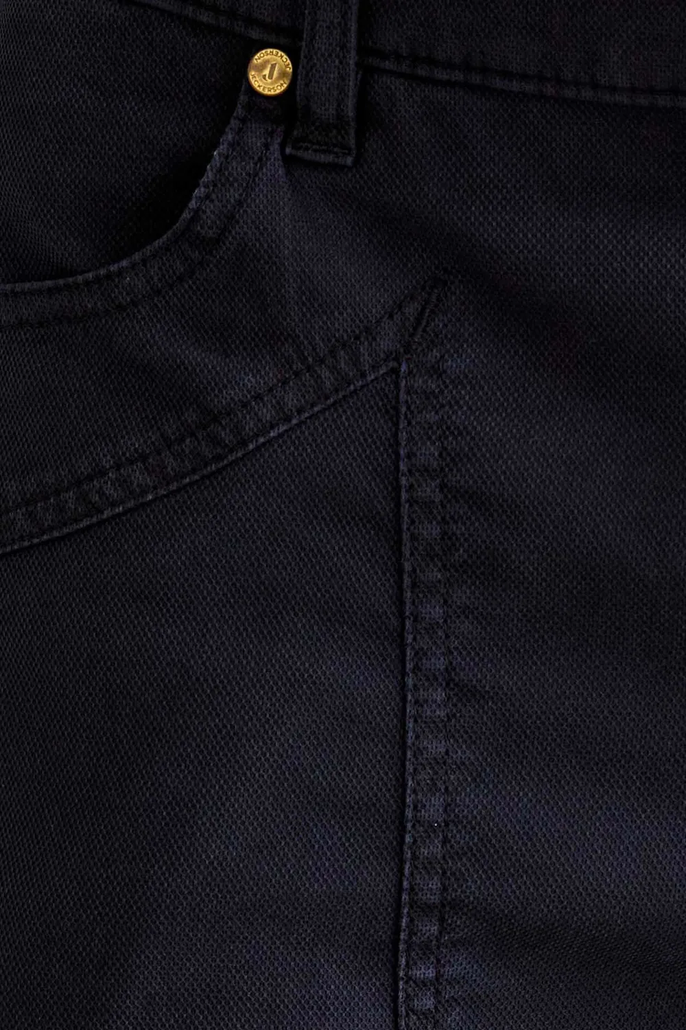 Jeckerson Jayden Bermuda Slim Fit dunkelblau Wabe