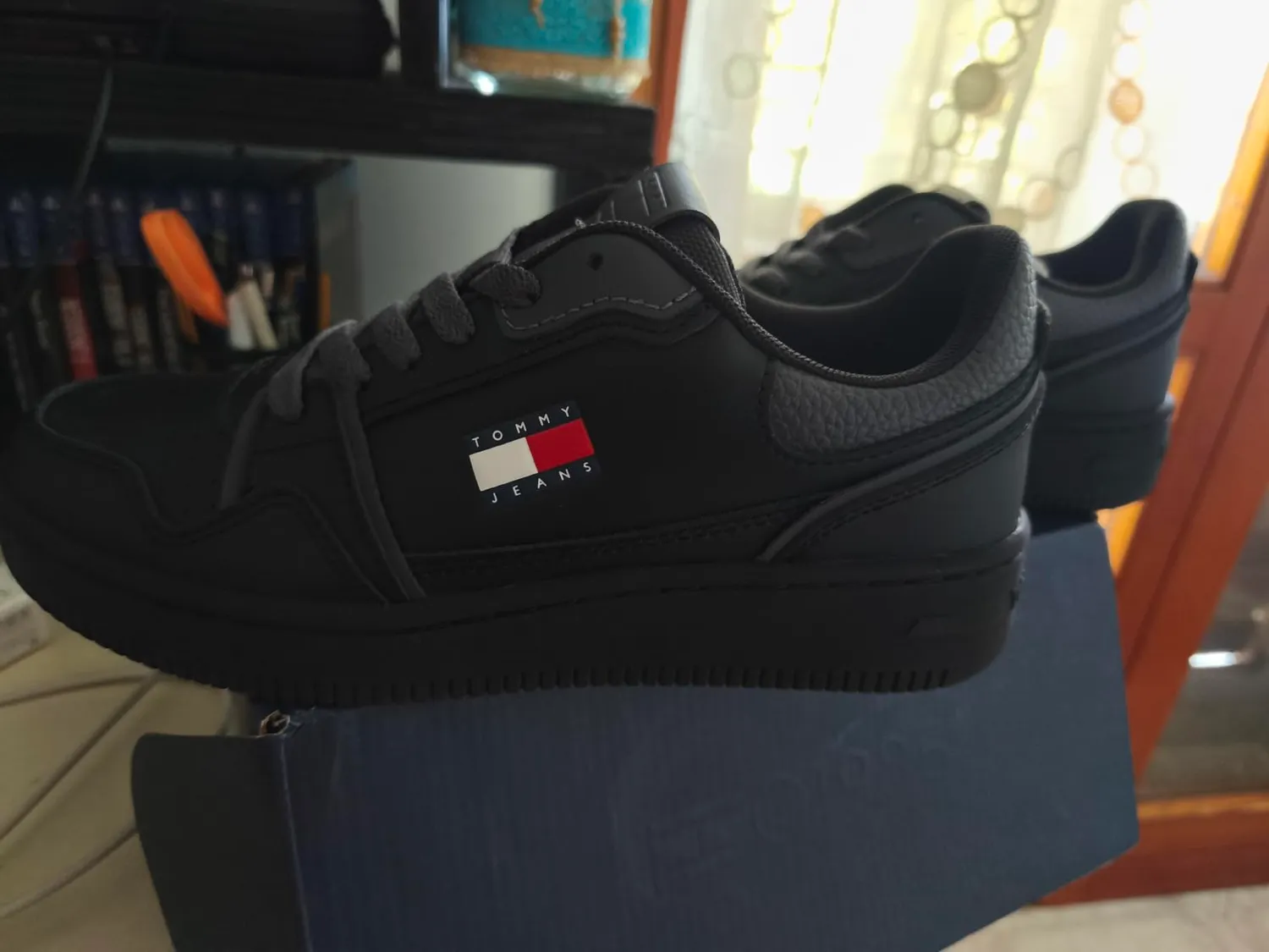 Tommy Jeans Cupsole Retro Basket Low Top Sneaker weiß