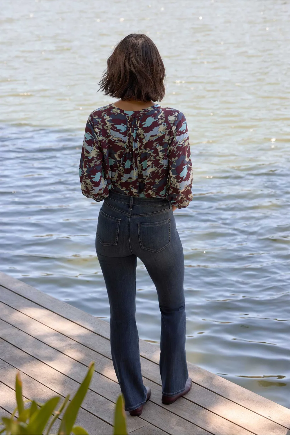 NYDJ Barbara Bootcut Jeans Serendipity Sure Stretch