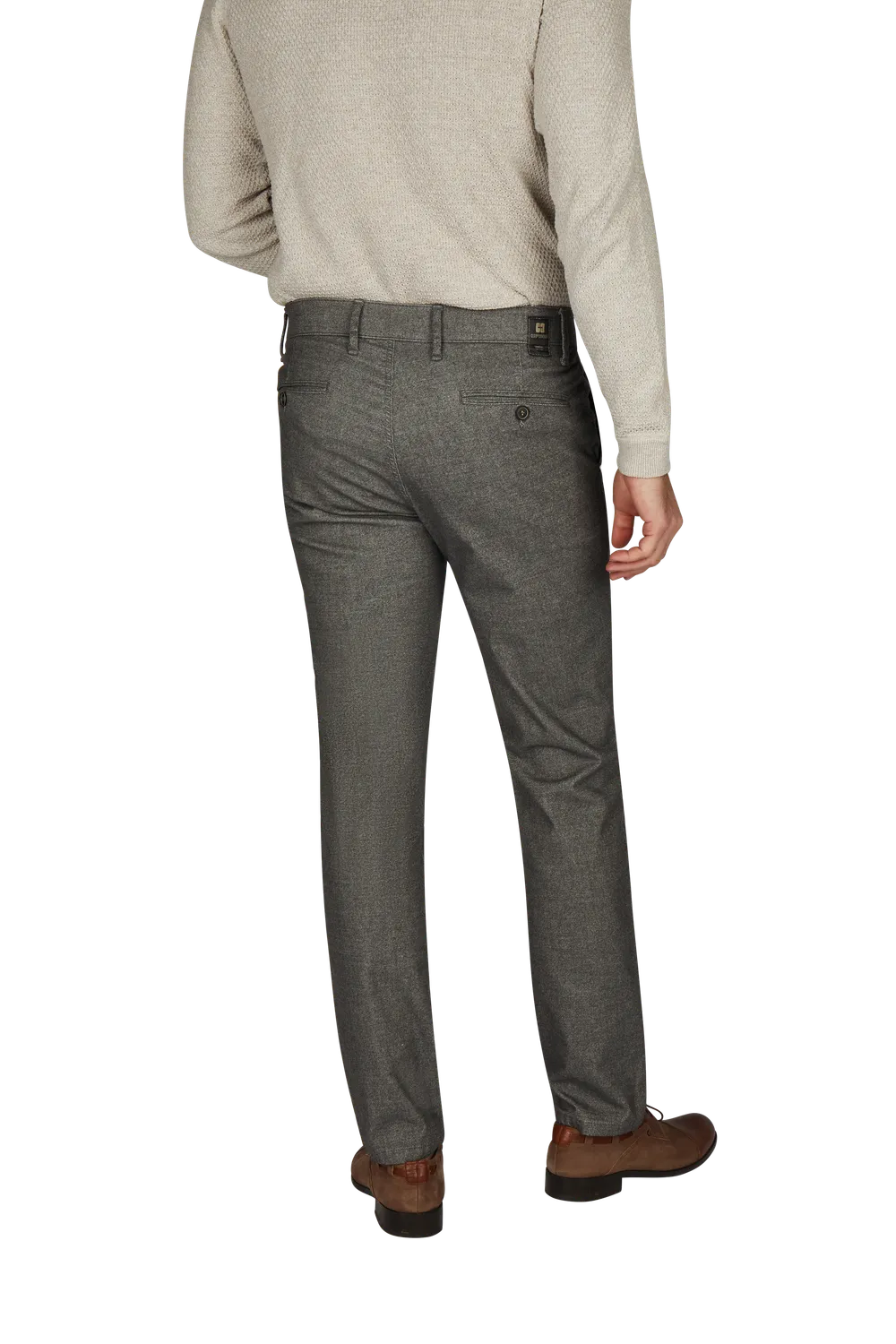 Club of Comfort Garvey 7631 Hose grau Woll-Optik