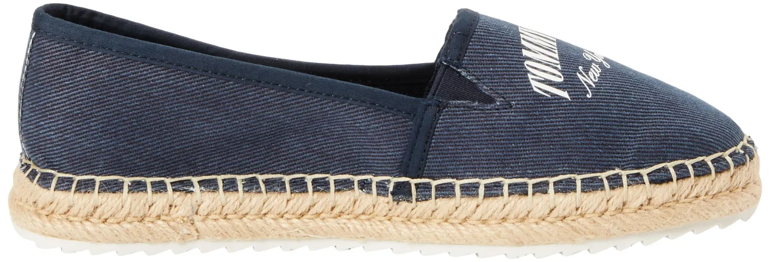 Tommy Jeans TJW Varsity Espadrille EN0EN02470 Blau Gr. 37