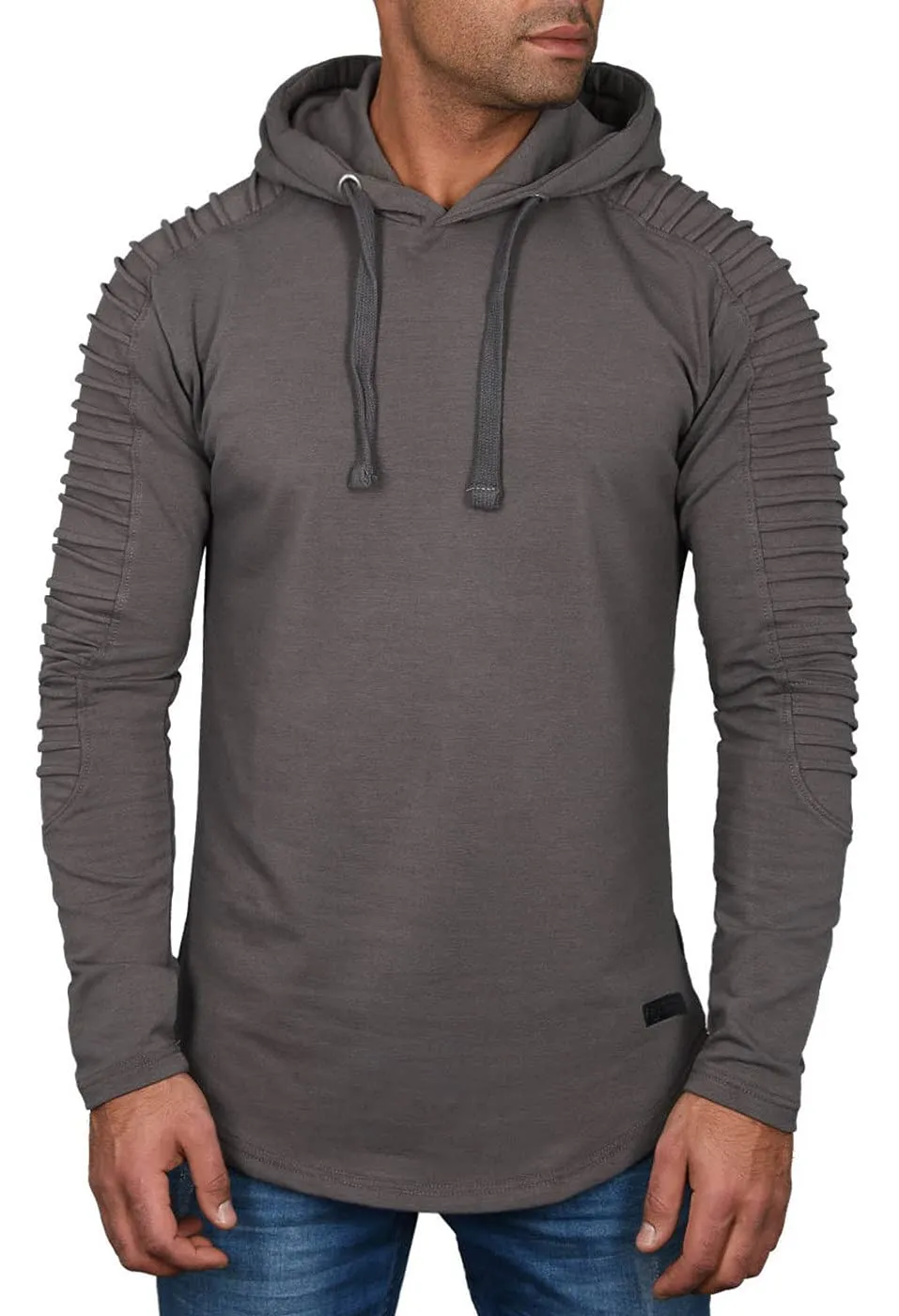 Alessandro Salvarini AS038 Biker Hoodie XL mit Kapuze