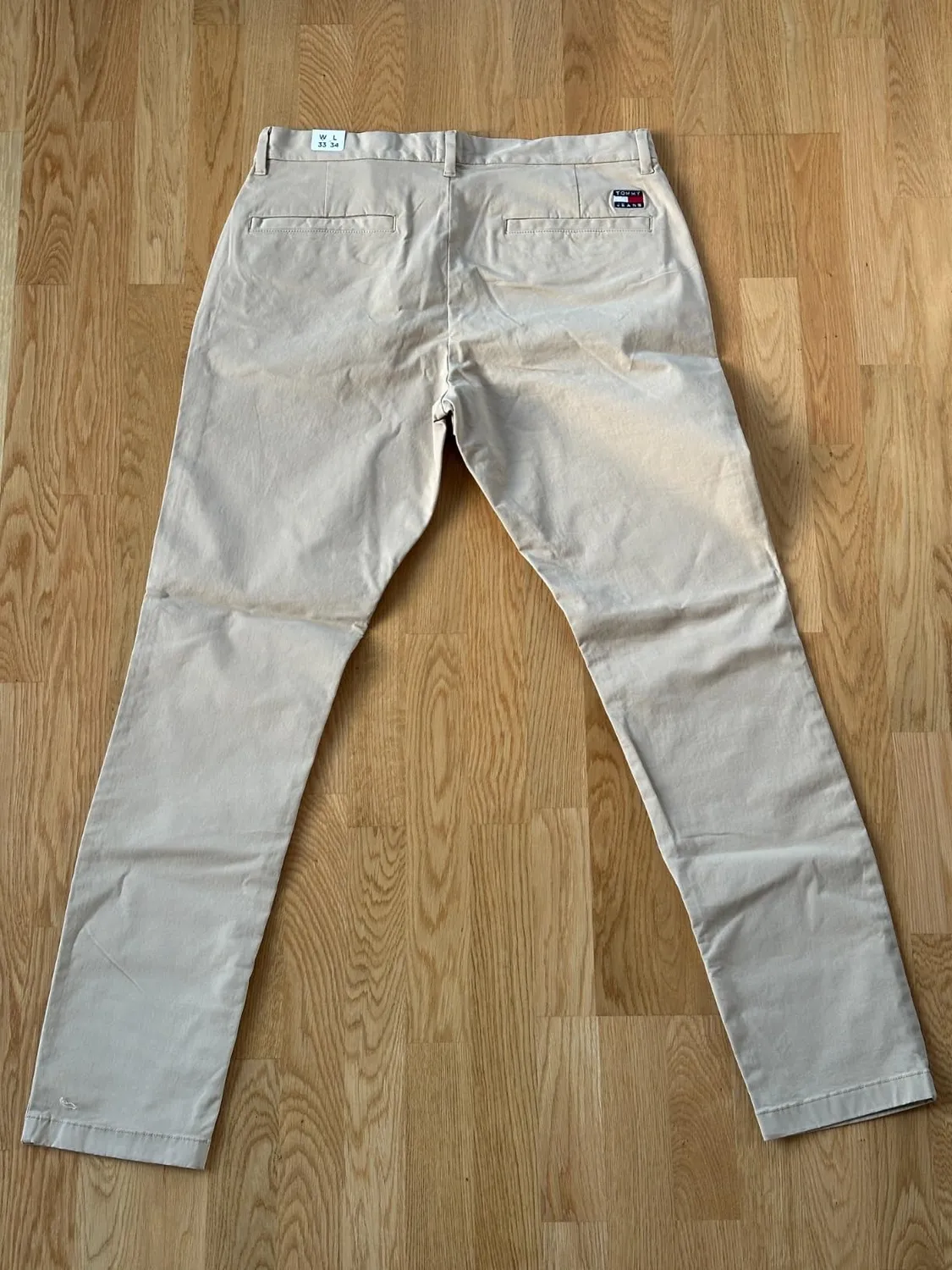 Tommy Jeans Austin Stretch Chino Herren Blau Beige