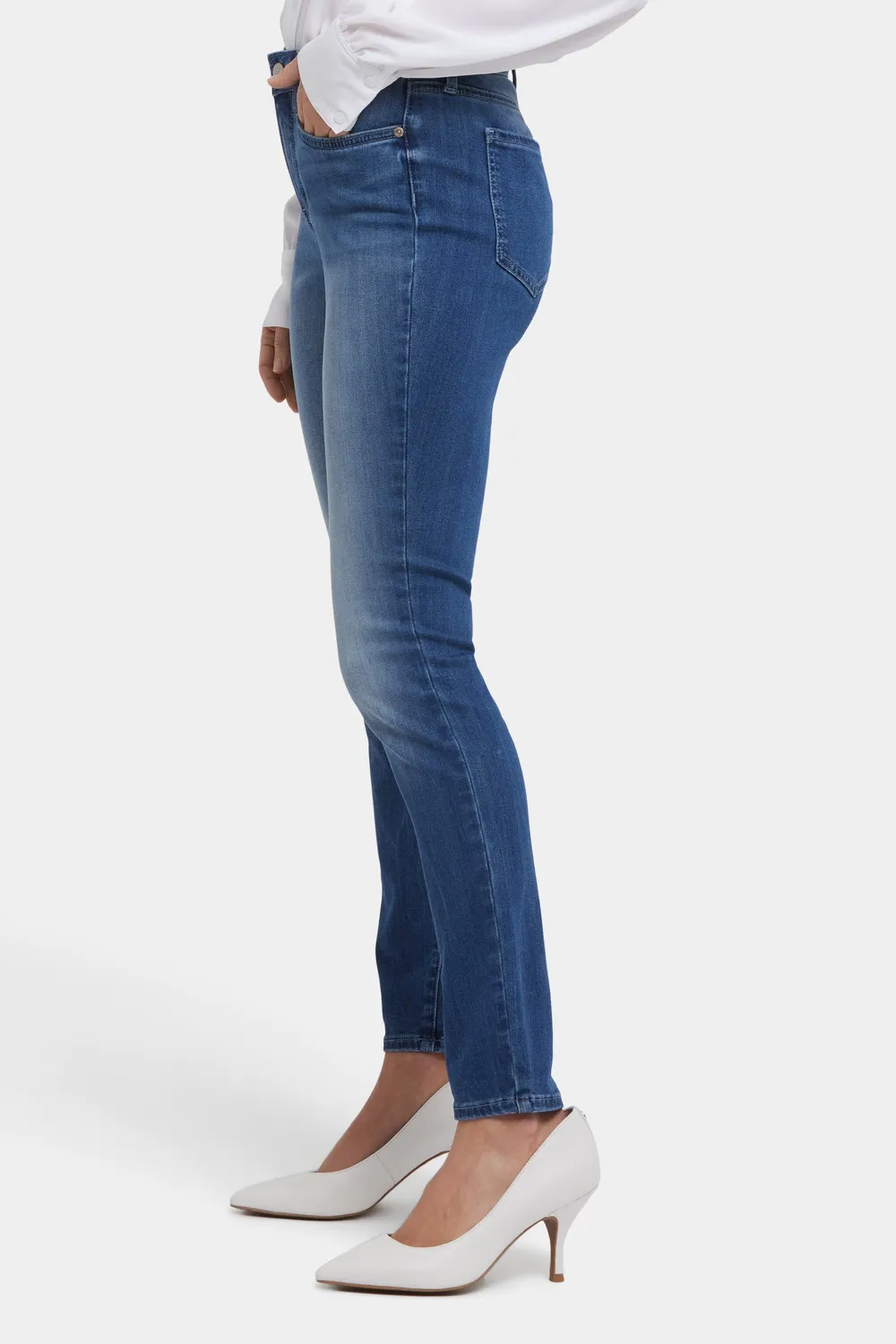 NYDJ Ami Skinny Jeans Cool Marine Sure Stretch