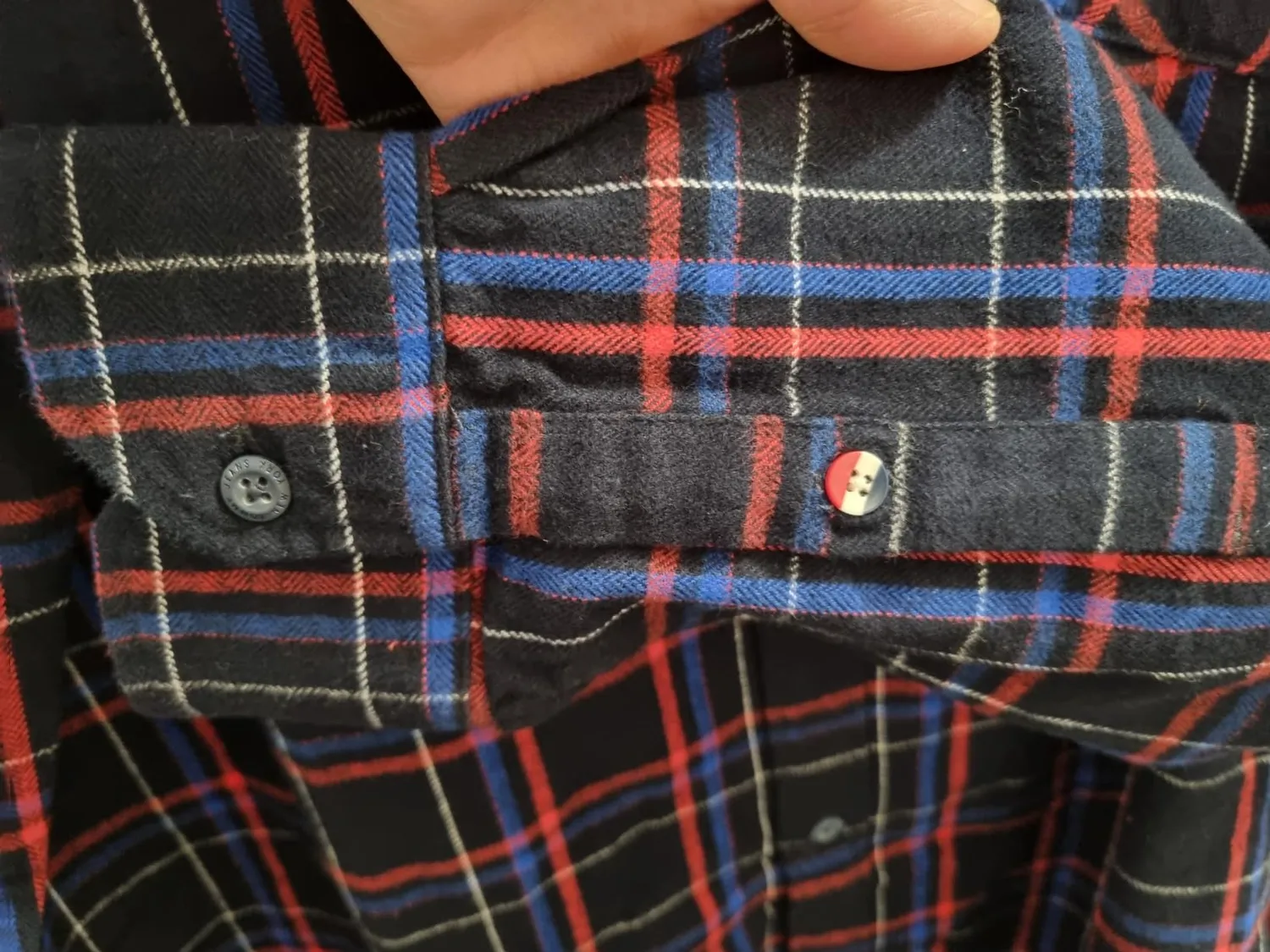 Tommy Jeans Check Pocket Freizeithemd Herren Karo