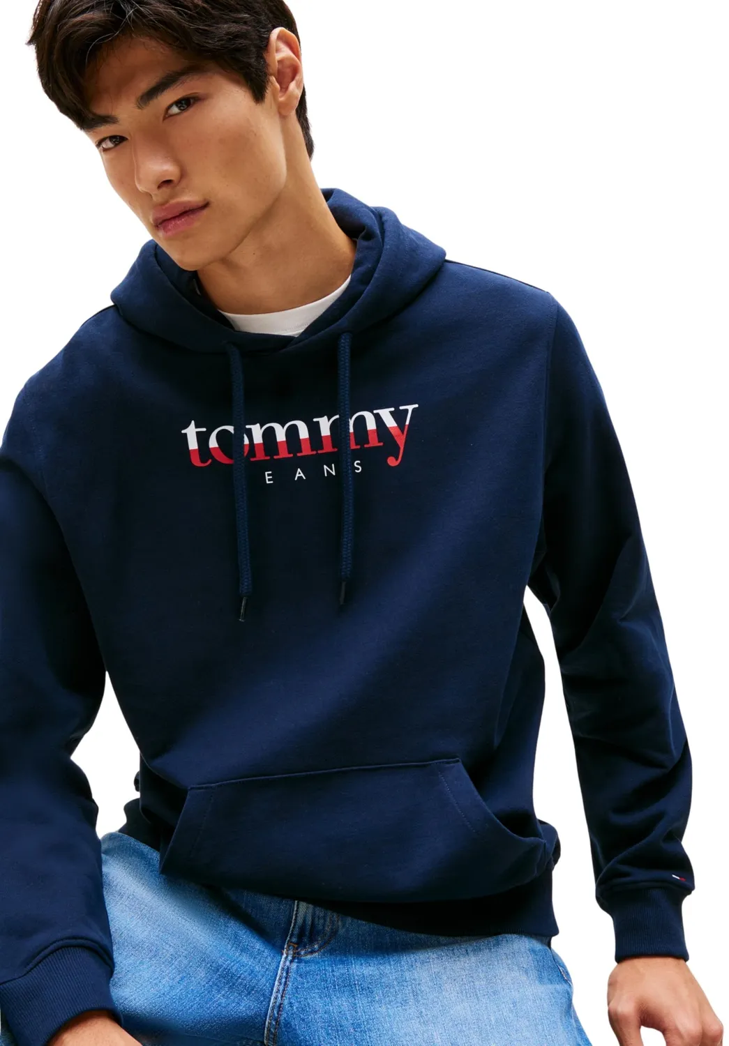 Tommy Jeans Hoodie Regular Fit Kapuzenpulli 3XL Übergröße