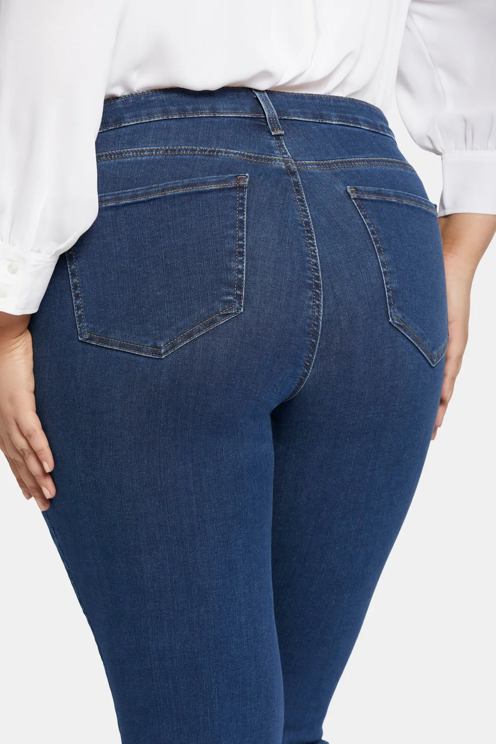 NYDJ Sheri Slim Jeans Quinn Plus Size blau
