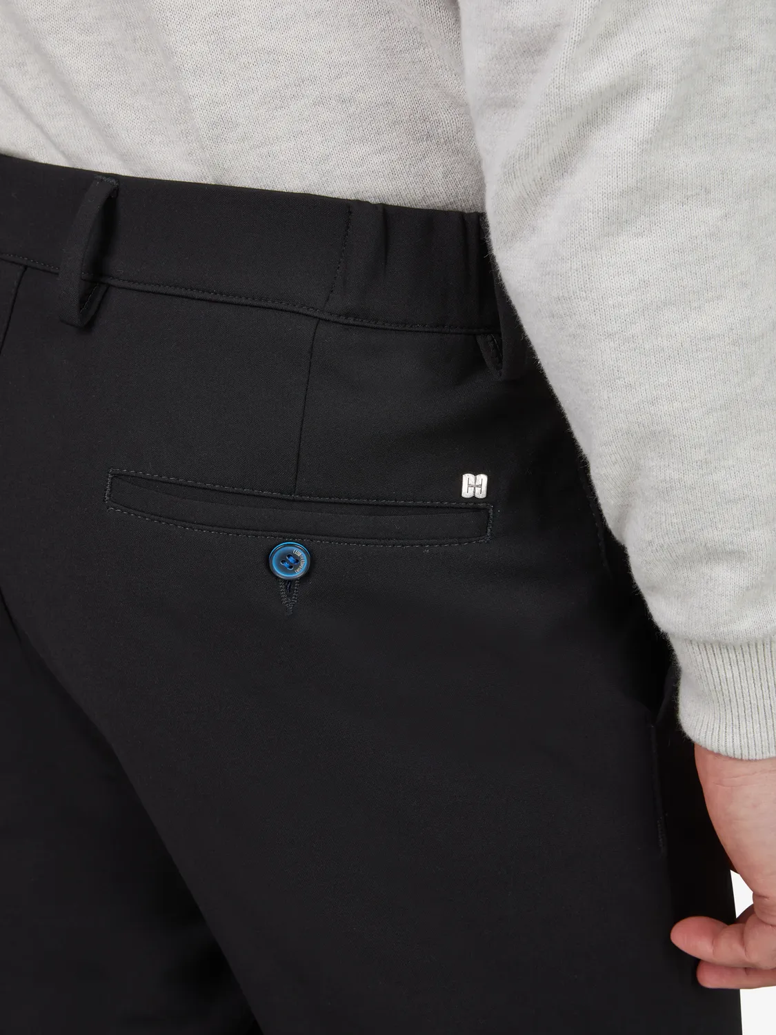 Club of Comfort Foxx 8240 Chino schwarz Slim Fit