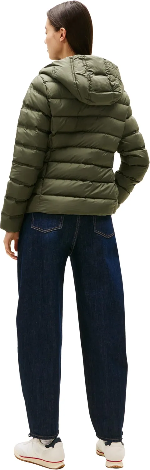 Tommy Jeans Pufferjacke Damen Slim Kapuze gesteppt
