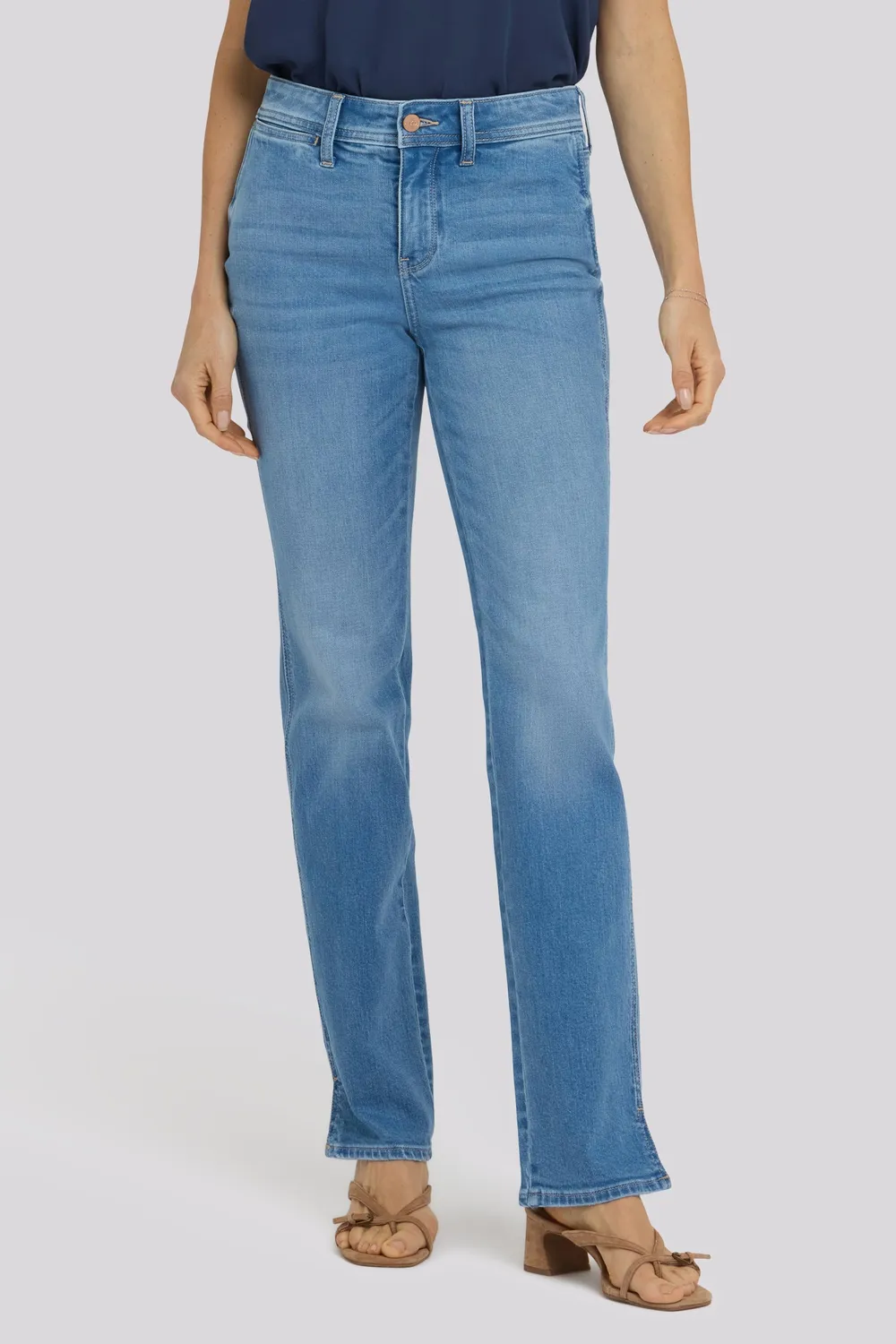 NYDJ Marilyn Straight Jeans Vista Lakes Gerade