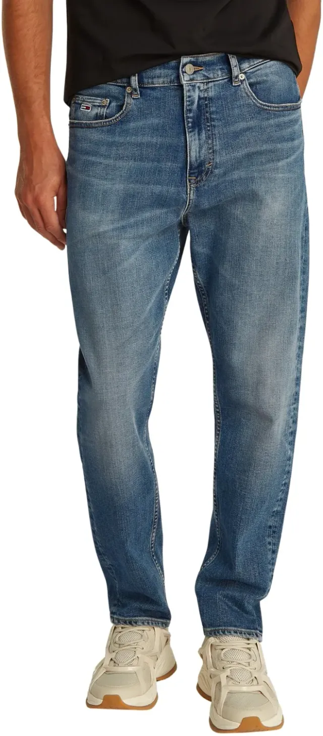 Tommy Jeans Isaac Relaxed Tapered Jeans 28W 32L elastisch