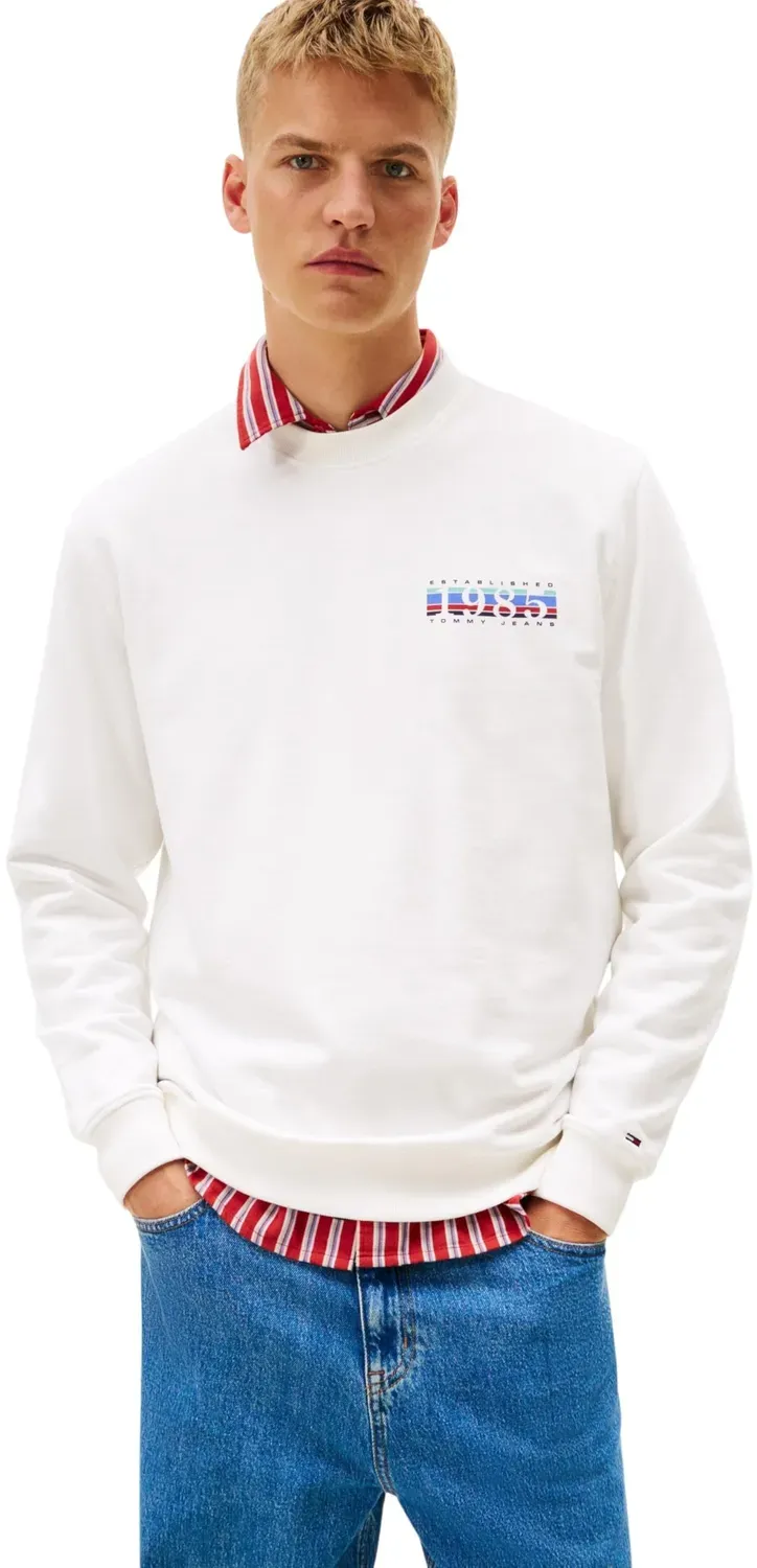 Tommy Jeans TJM DM0DM22377 Sweatshirt Herren weich