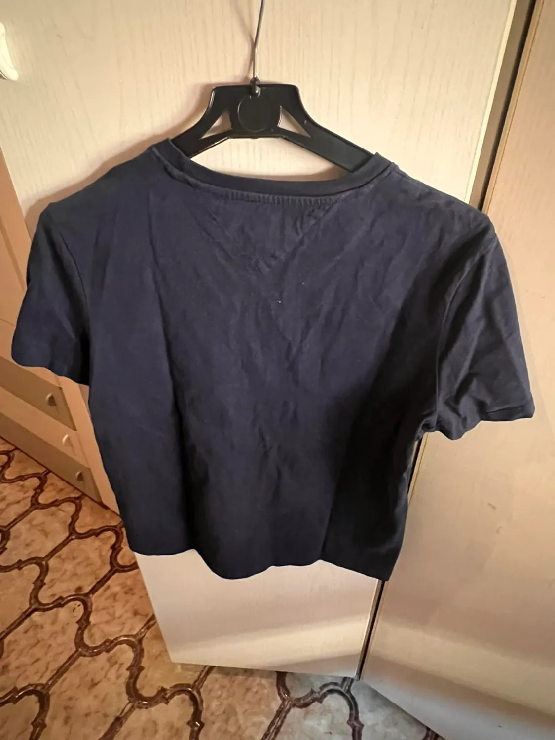 Tommy Jeans Essential T-Shirt Dunkelblau Rundhals XL