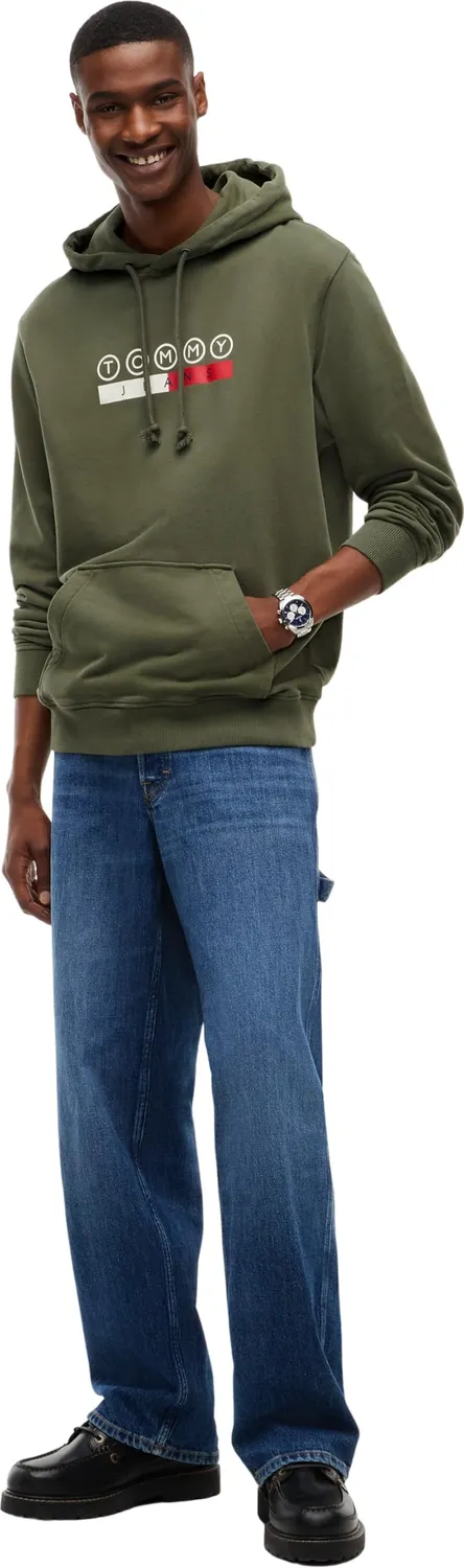 Tommy Jeans TJM Reg DNA Play DM0DM23718 Hoodie dunkelblau