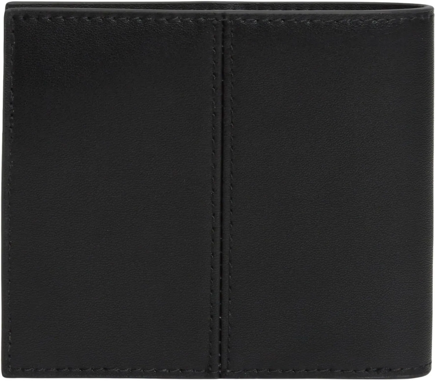 Tommy Jeans Heritage Leather Geldbeutel schwarz Leder Münzfach